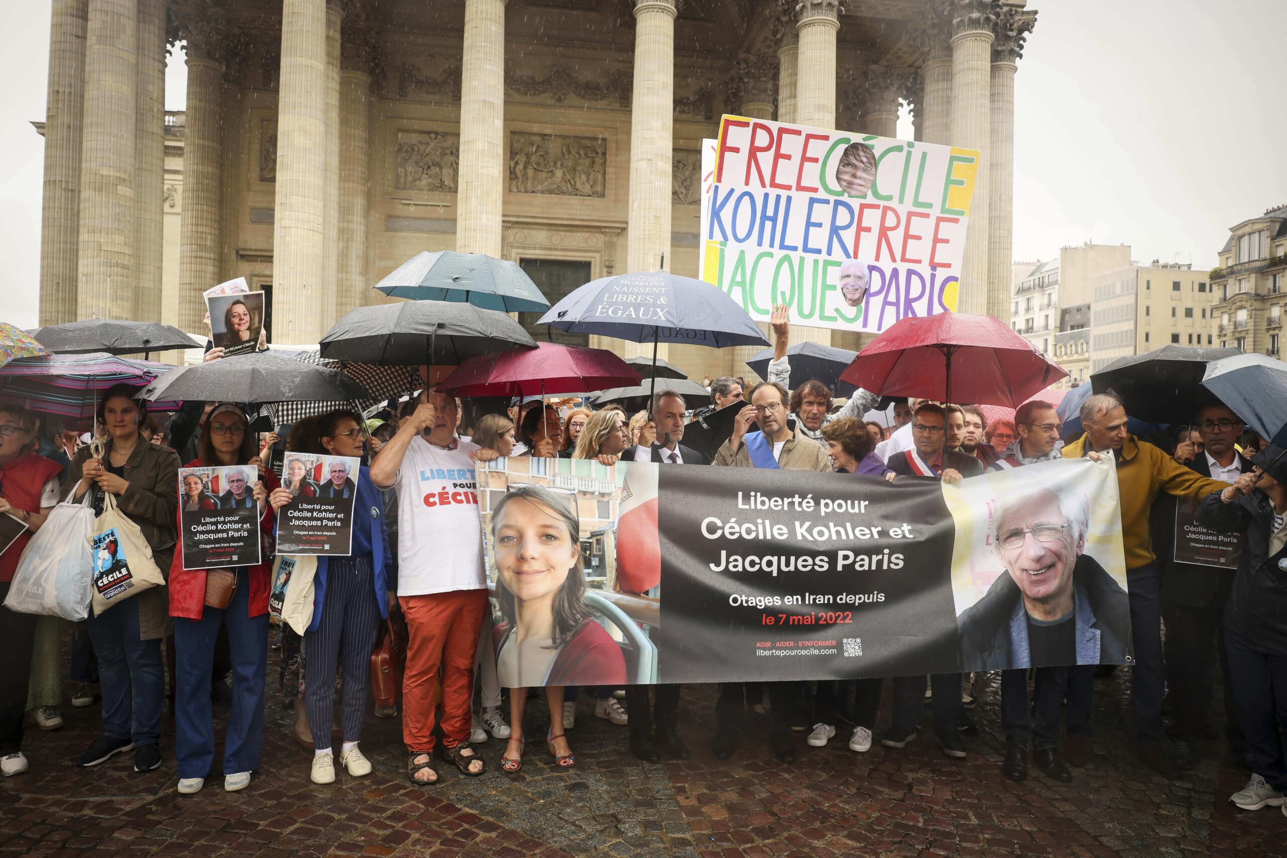 iran media the two french nationals sentenced are cecile kohler and chuck paris scaled