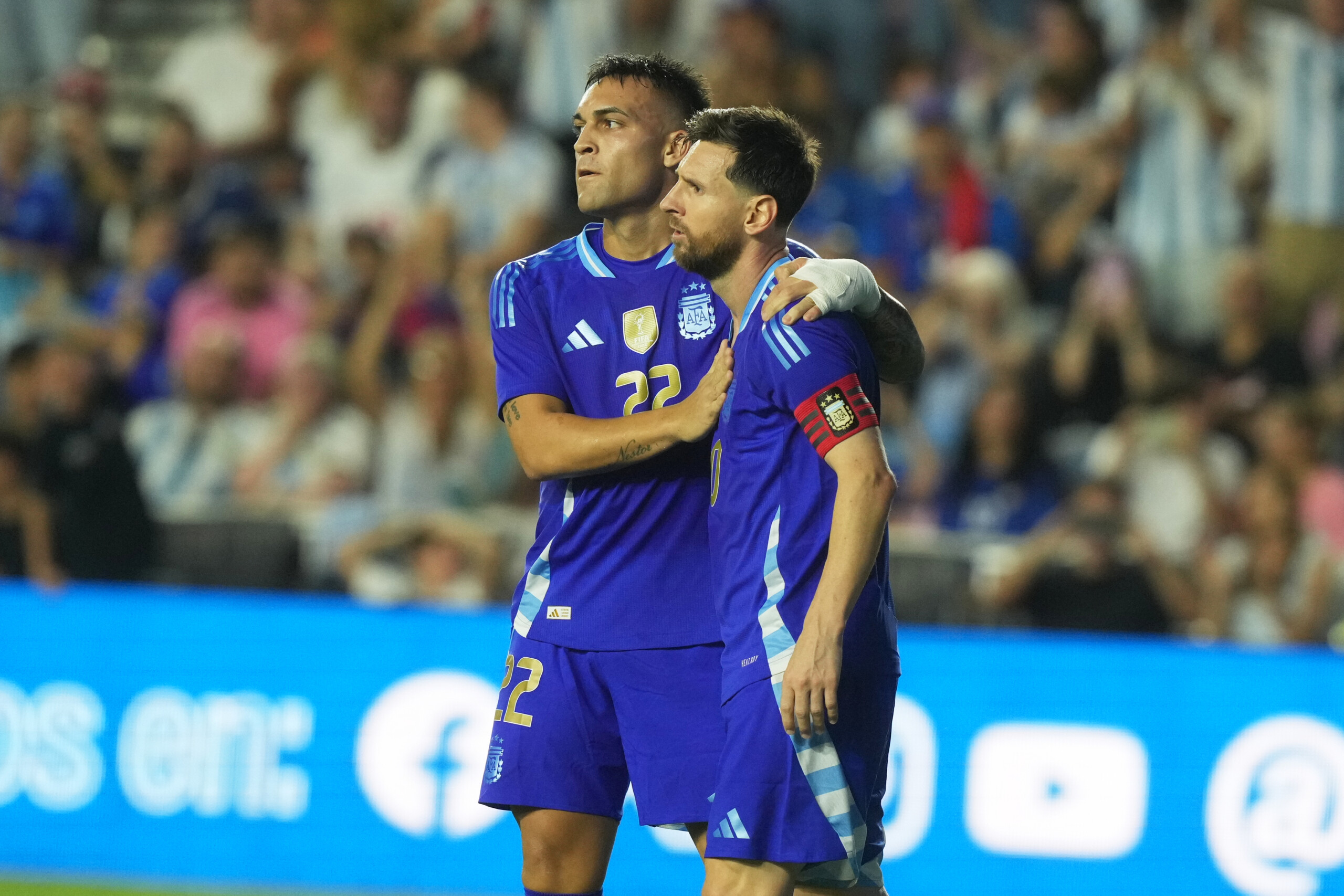 football argentina beats puerto rico 6 0 in friendly match lautaro scores twice scaled