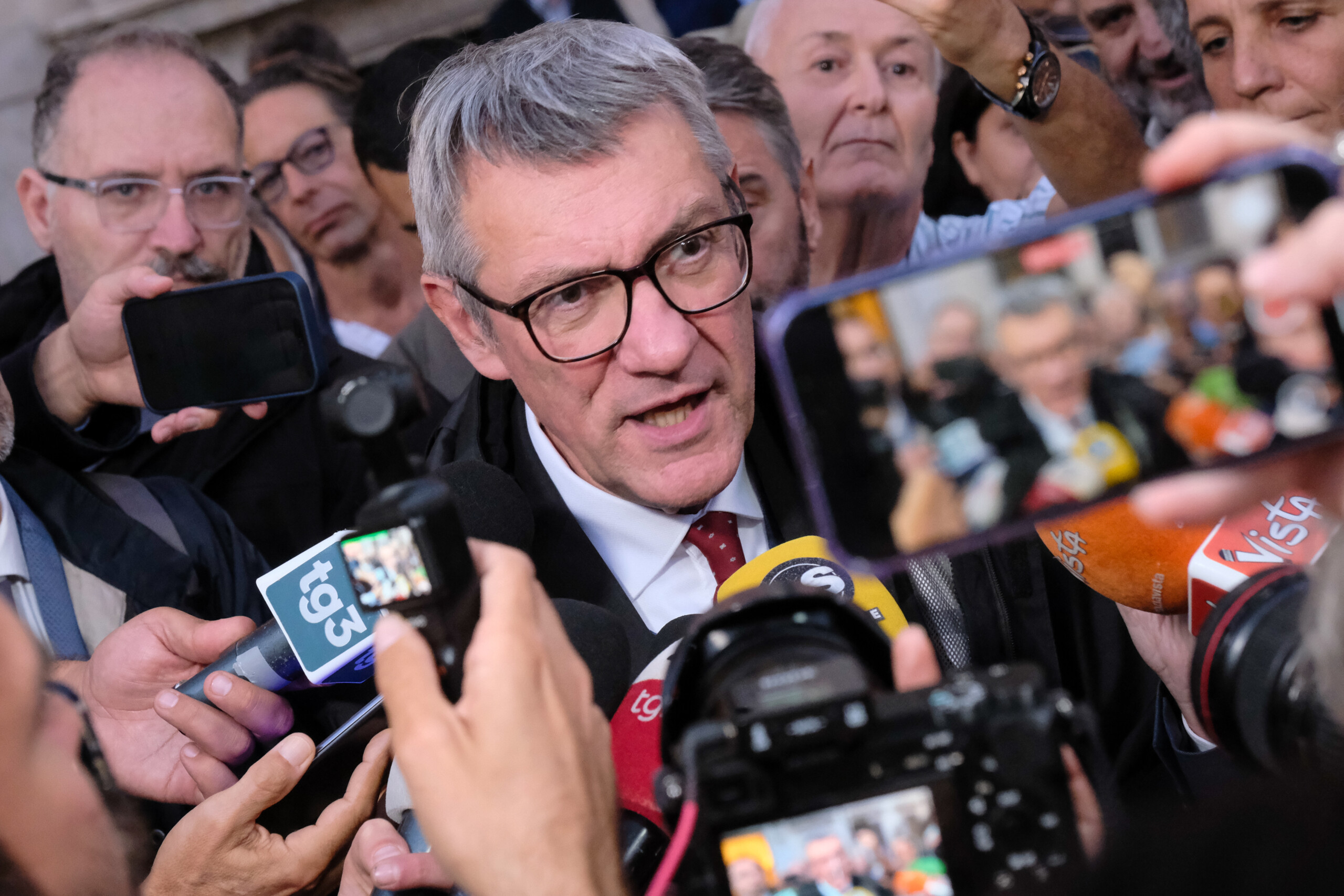 government landini to meloni i made it clear right away it was a political judgement scaled