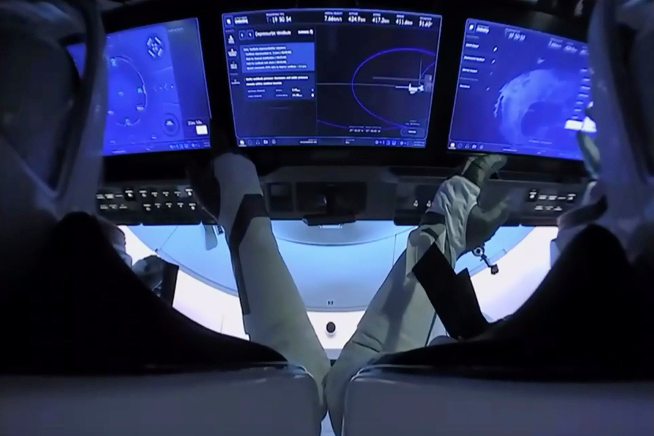 space chinese astronauts return from space station