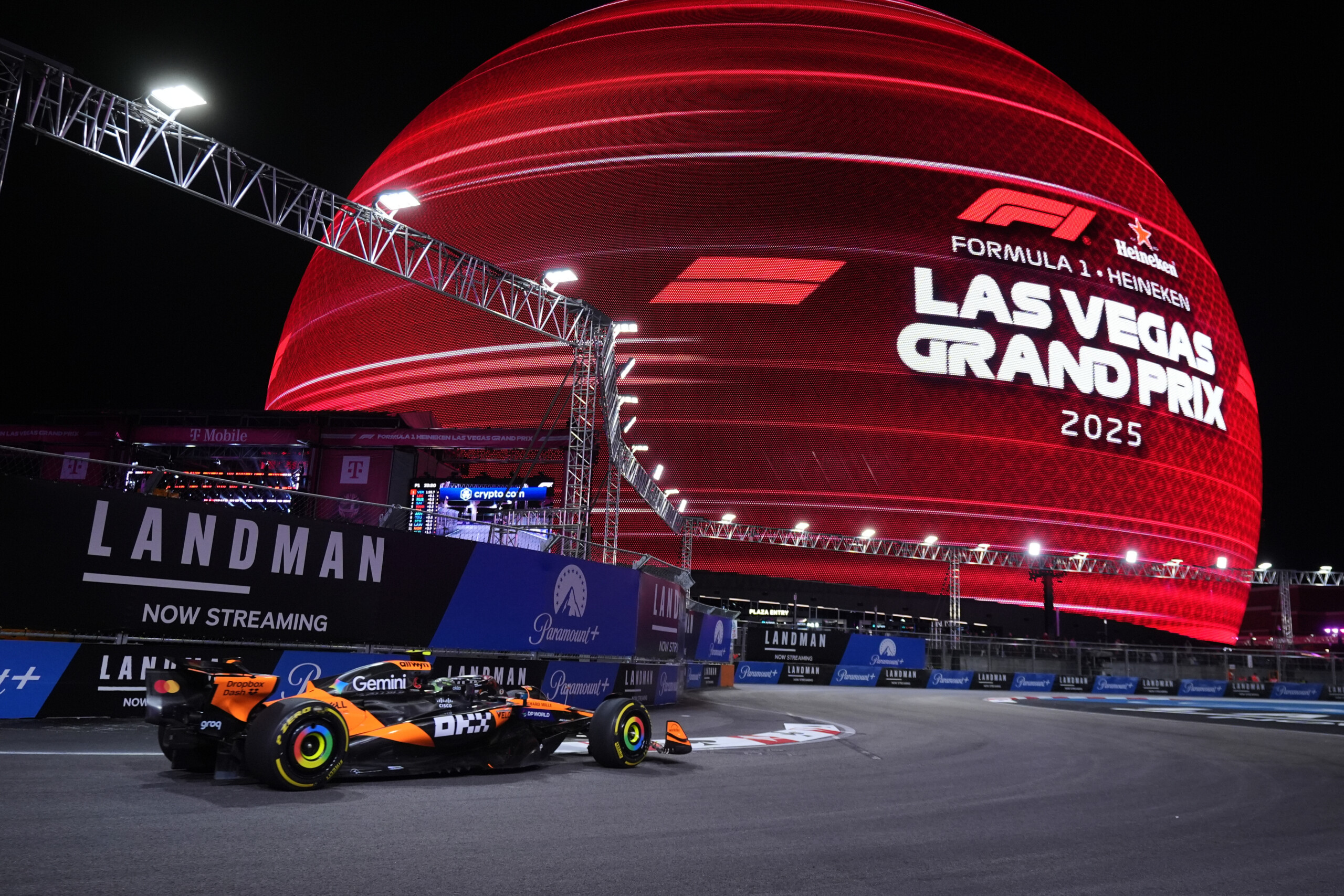f1 las vegas grand prix norris fastest in second free practice scaled