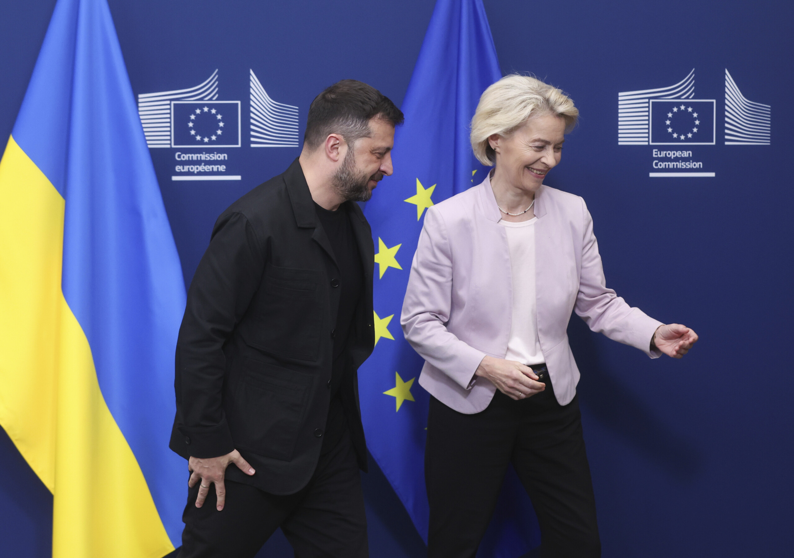 ukraine von der leyen i will discuss the us plan with zelensky scaled