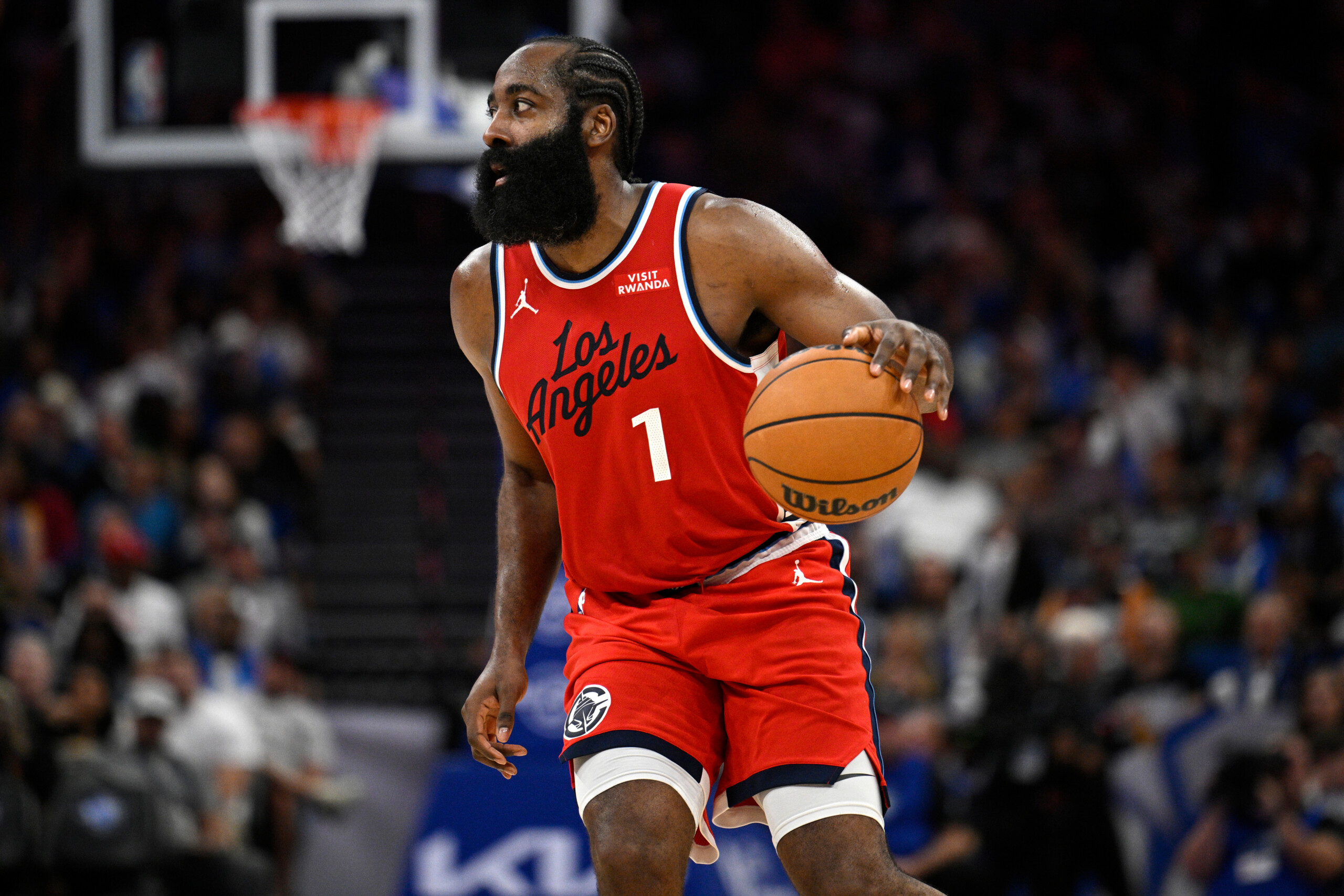nba basketball clippers beat hornets with 55 points from harden orlando and atlanta win scaled