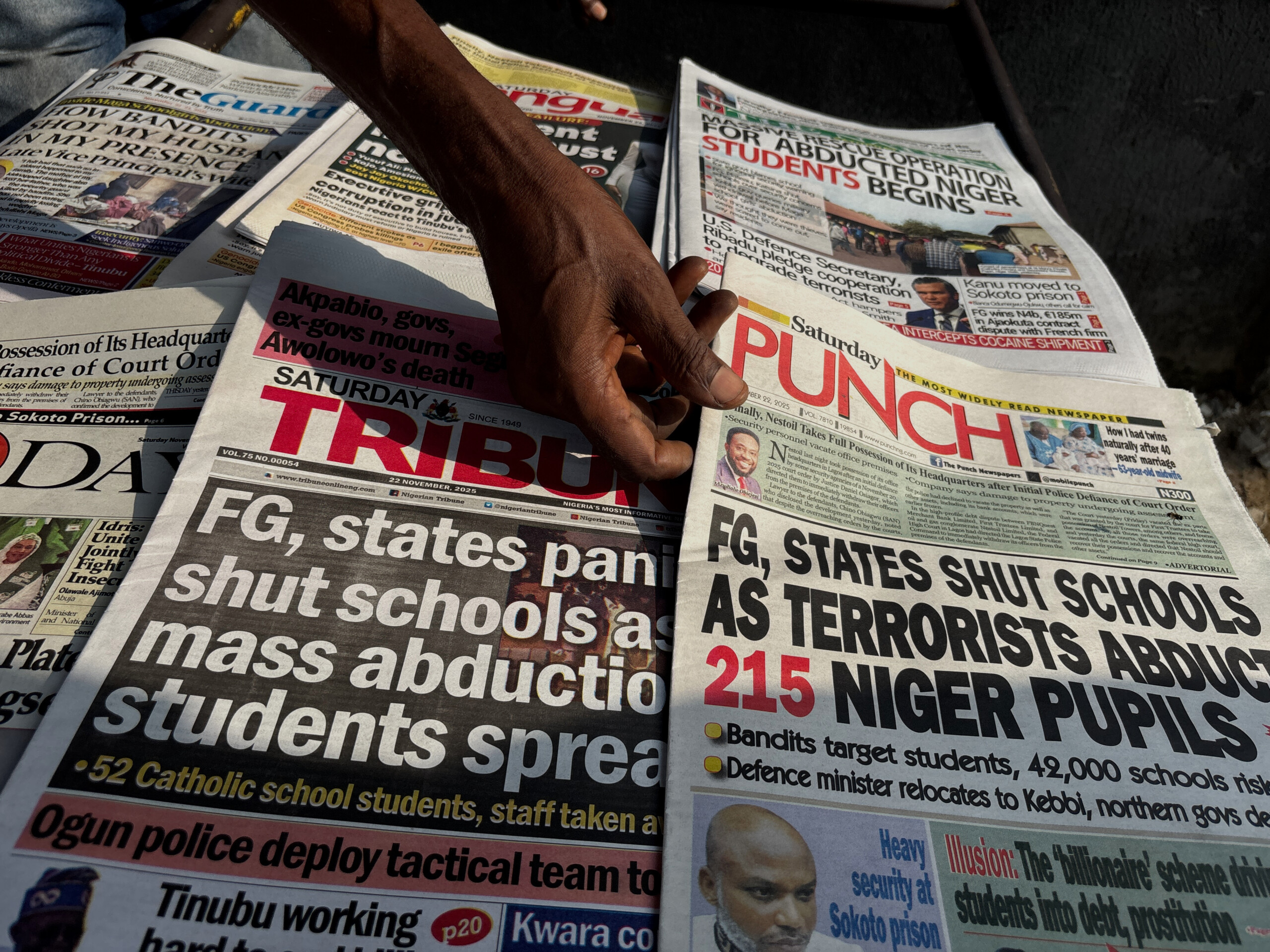 nigeria 50 of the kidnapped students have escaped scaled