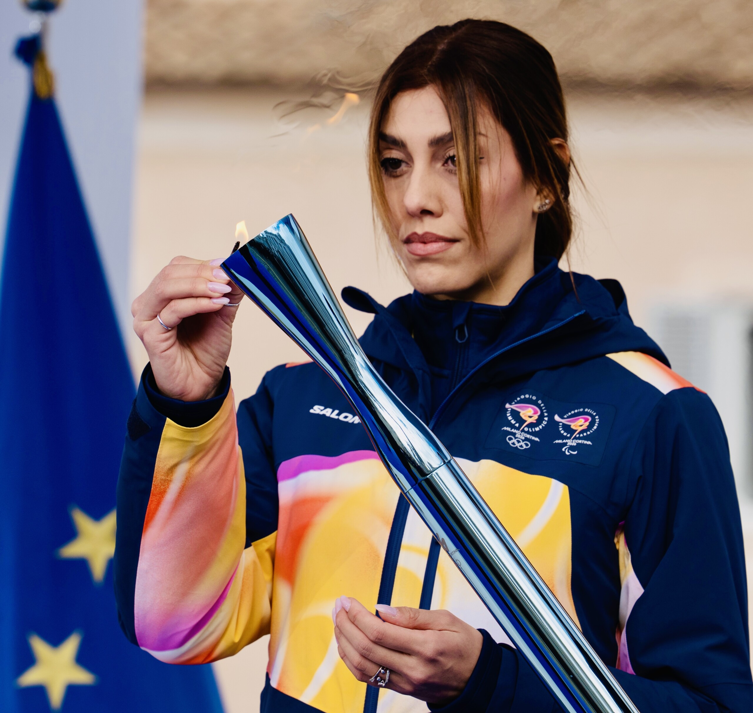 Milan-Cortina: the flame's journey begins at the Stadio dei Marmi 1 milan cortina the flames journey begins at the stadio dei marmi scaled