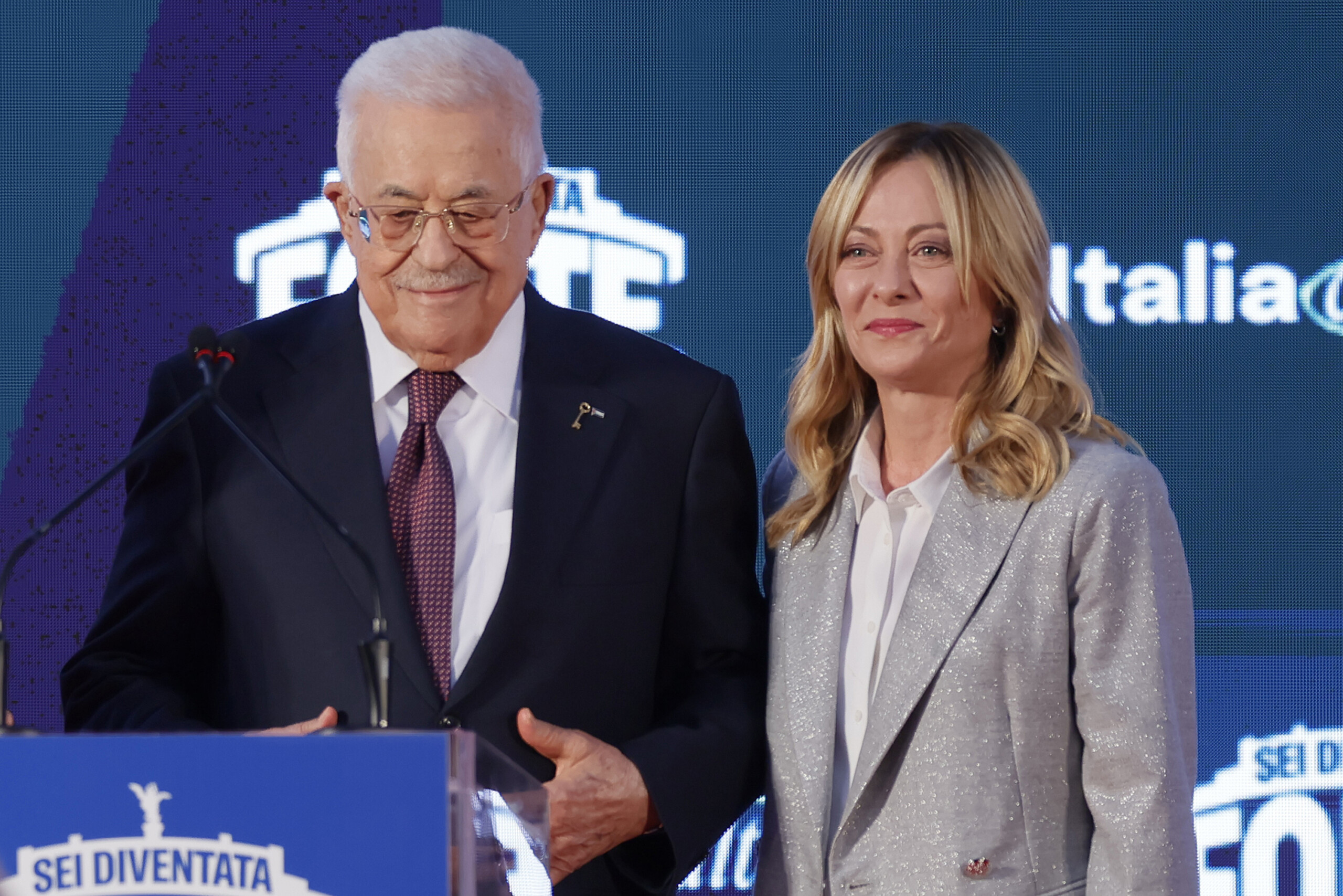 meloni meets abbas consolidate the ceasefire with full implementation of the trump plan scaled