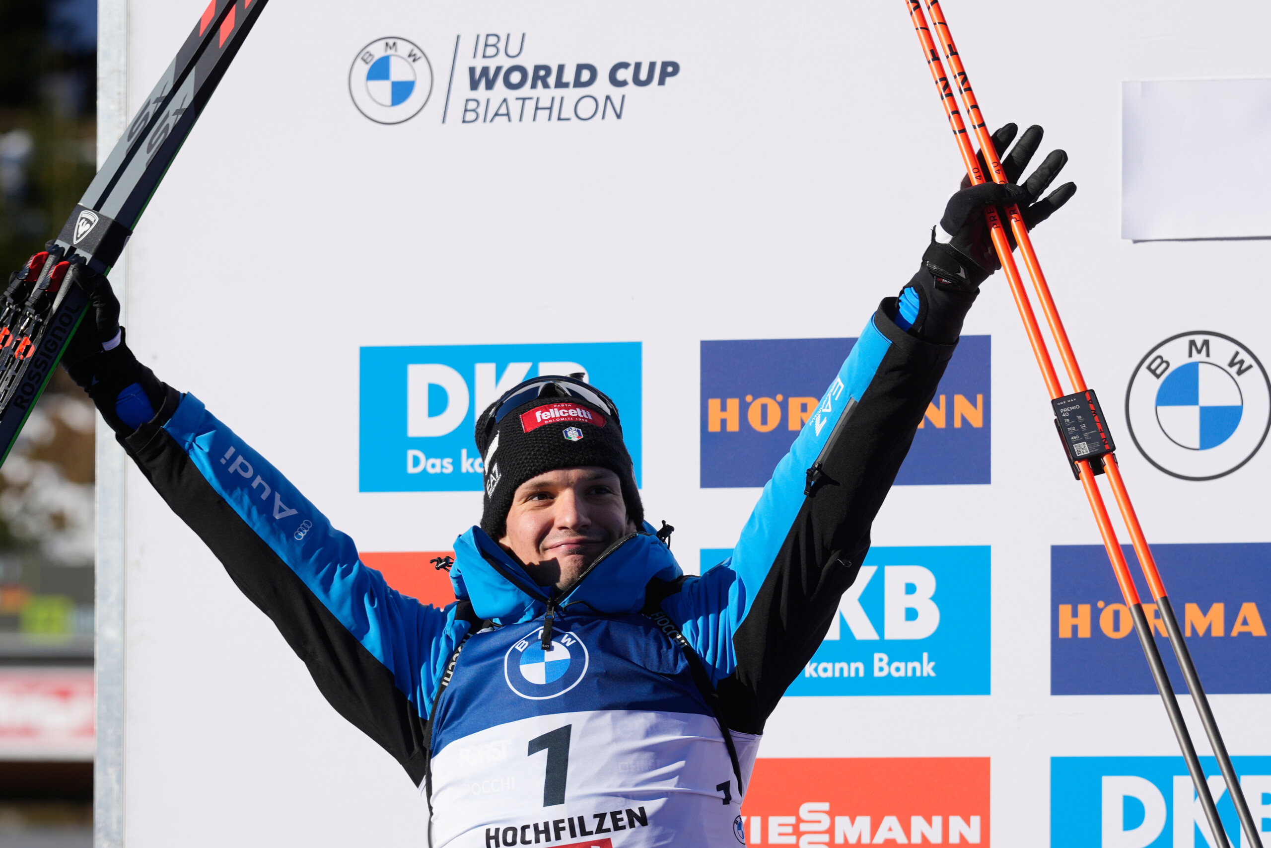 biathlon world cup giacomel wins mass start in le grand bornard scaled