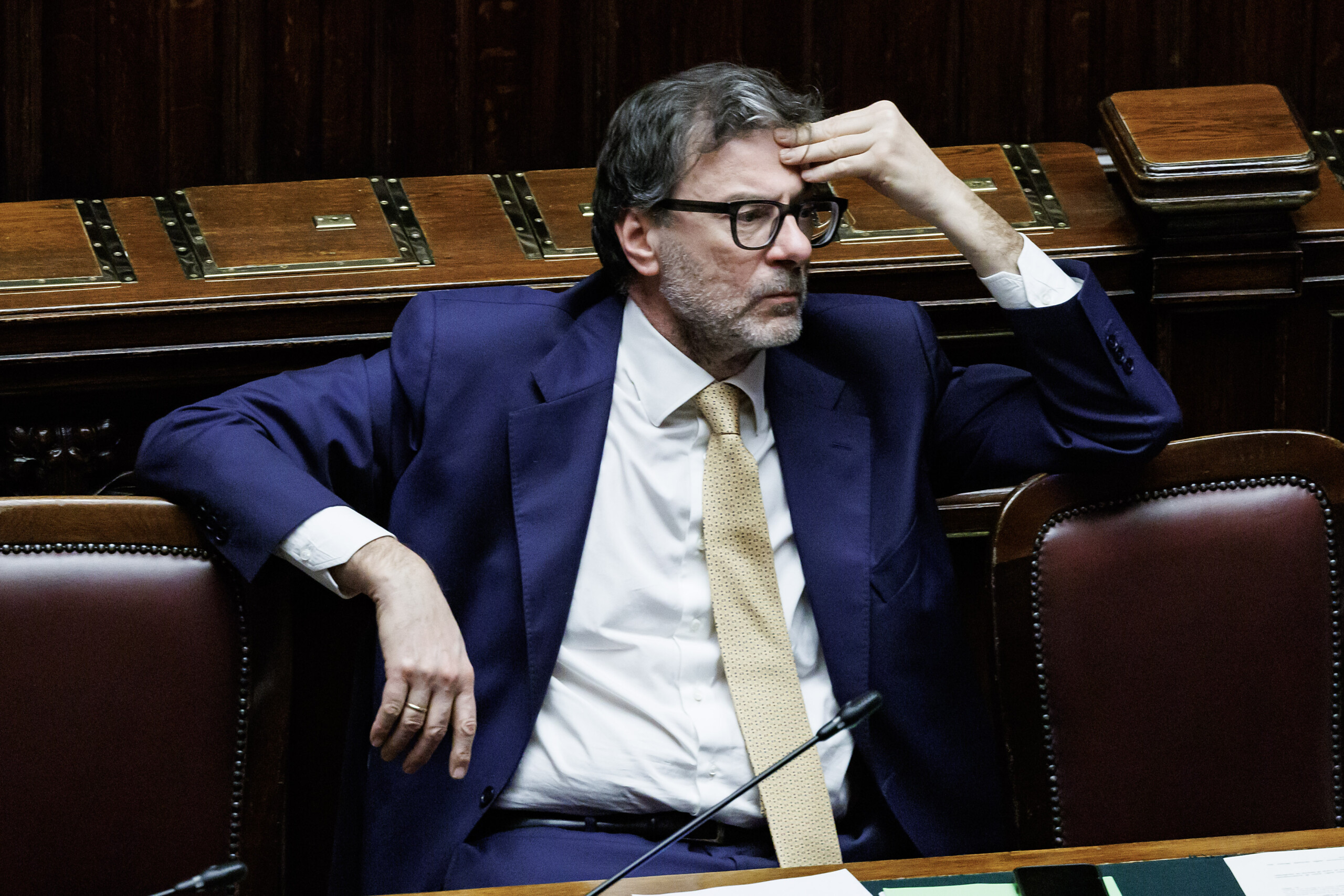 budget law senate begins examination giorgetti present scaled