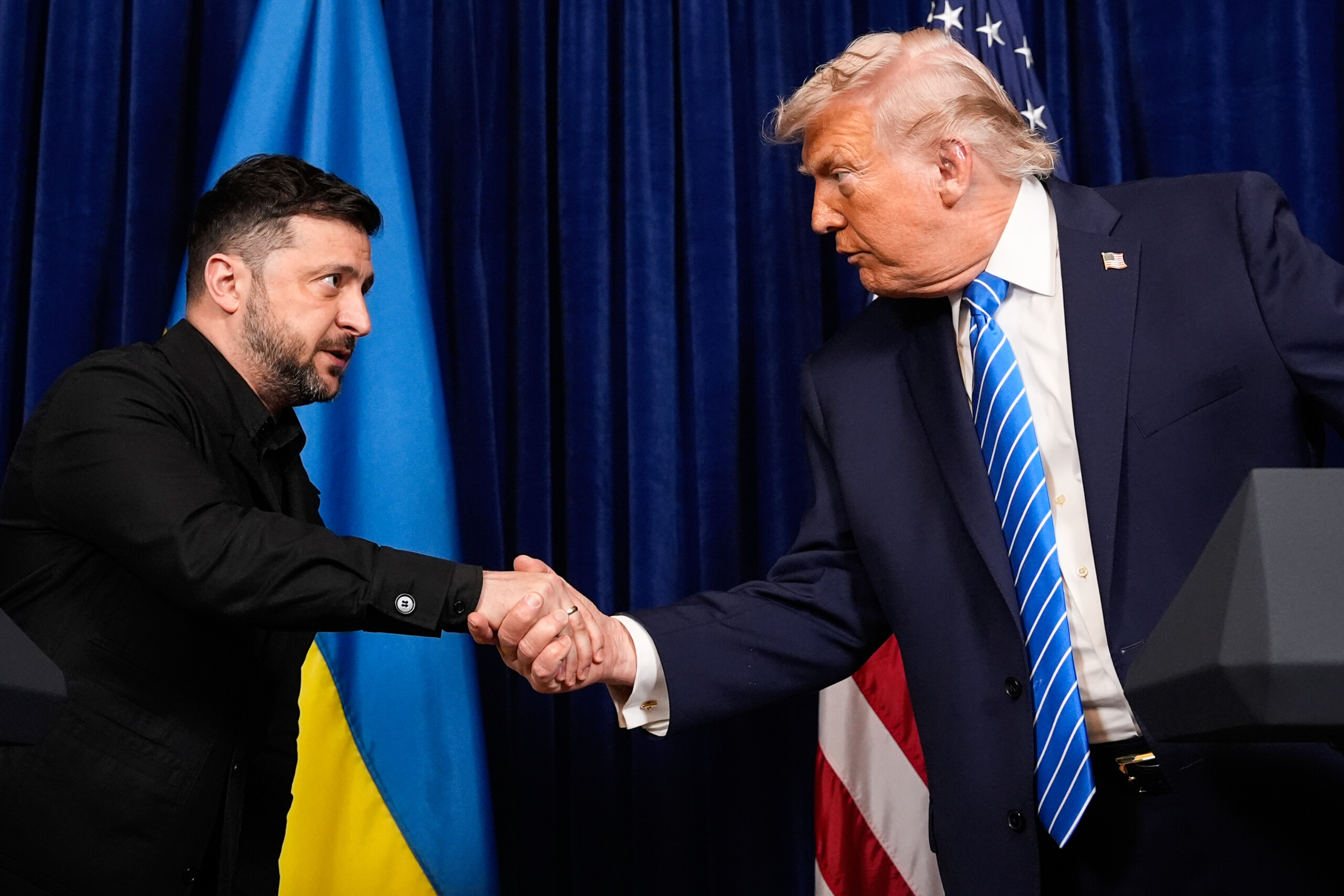 ukraine zelensky confirms talks with trump on deployment of us troops scaled