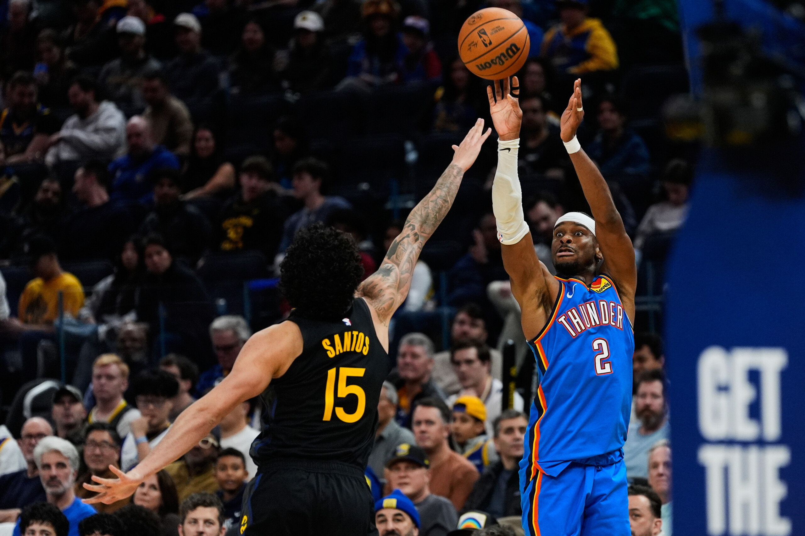 nba oklahoma city routs golden state lakers win at the buzzer scaled