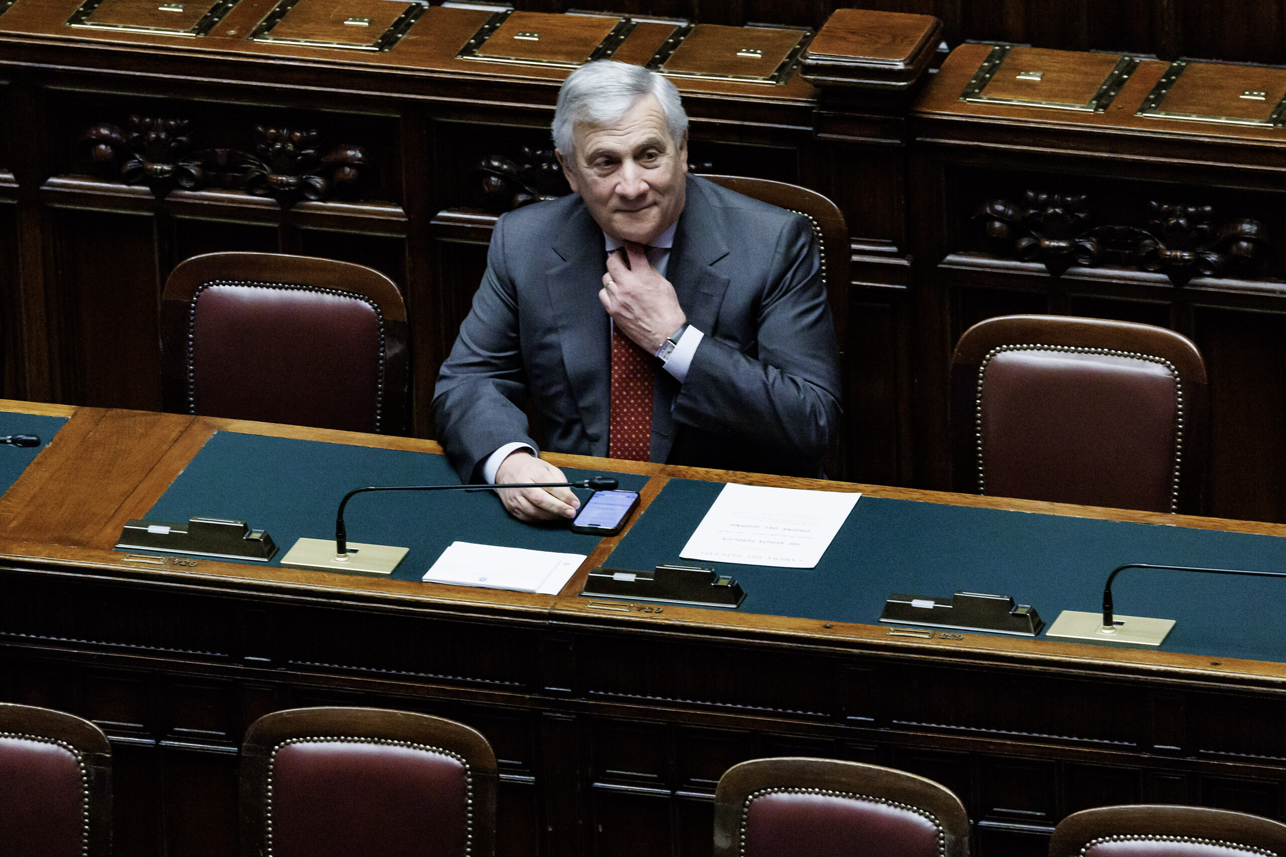 government tajani in parliament on tuesday to discuss venezuela and crans montana scaled