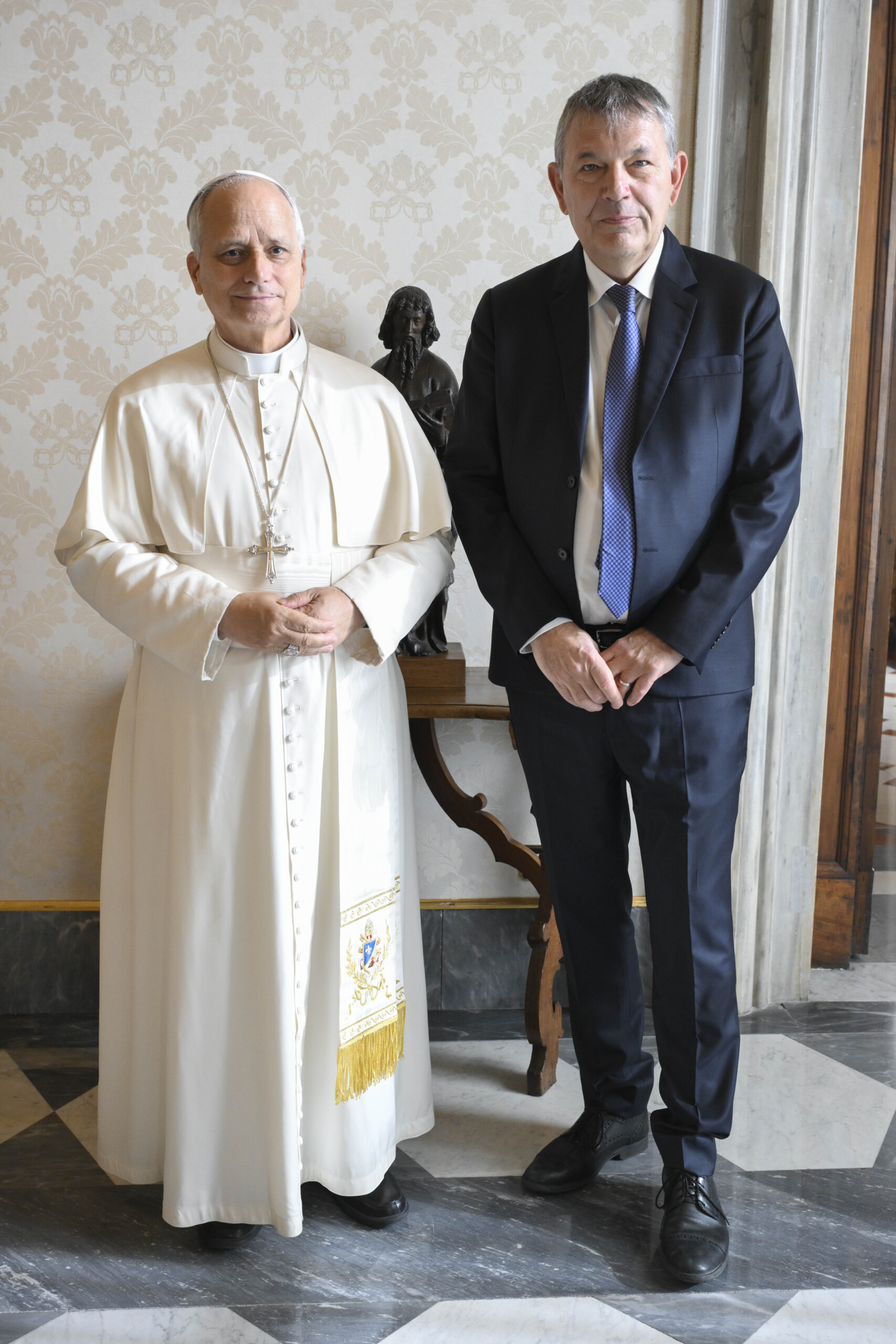 crans montana thursday victims parents in private audience with pope leo xiv scaled