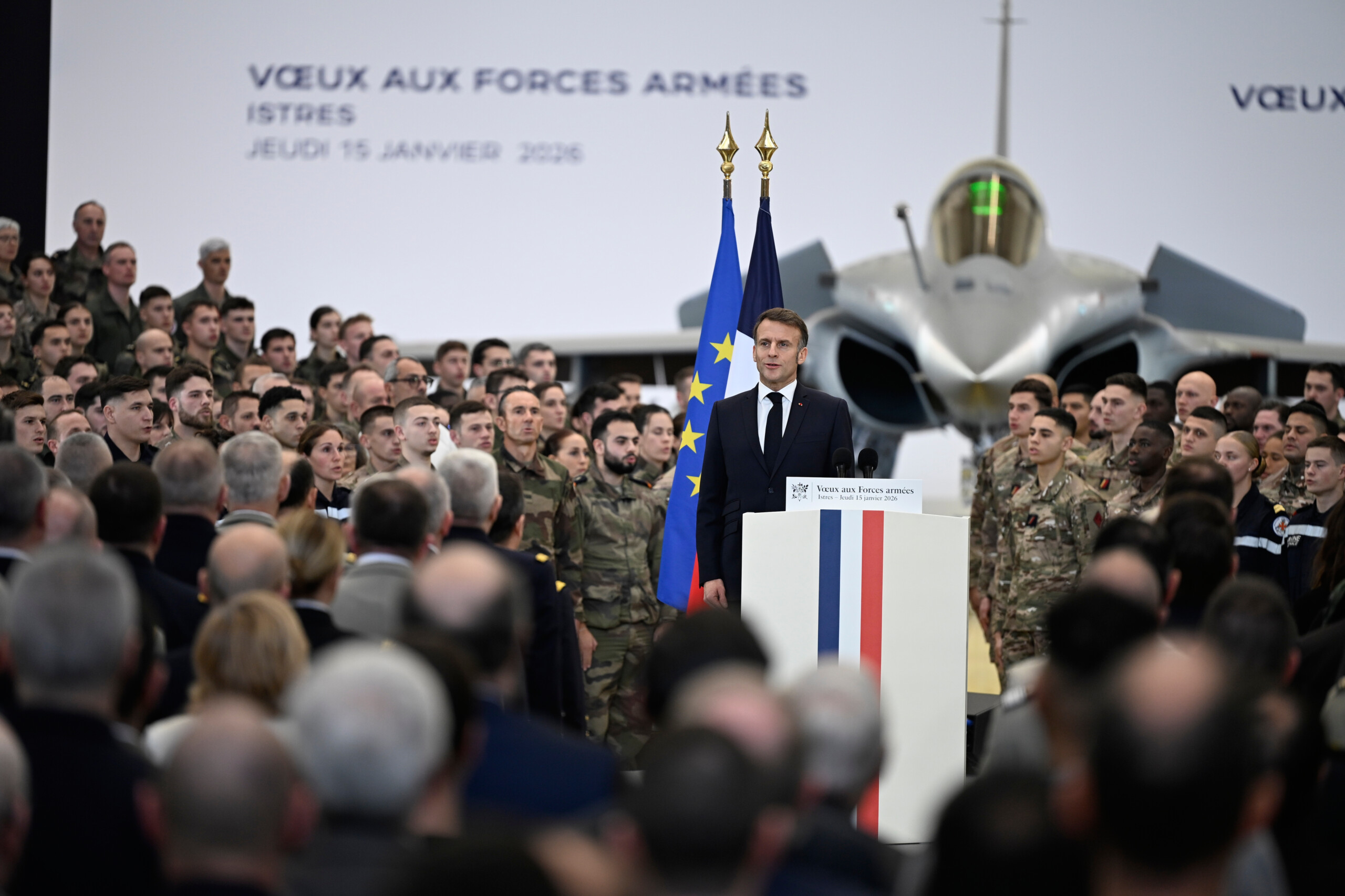 france macron an additional 36 billion for defence we must be feared scaled