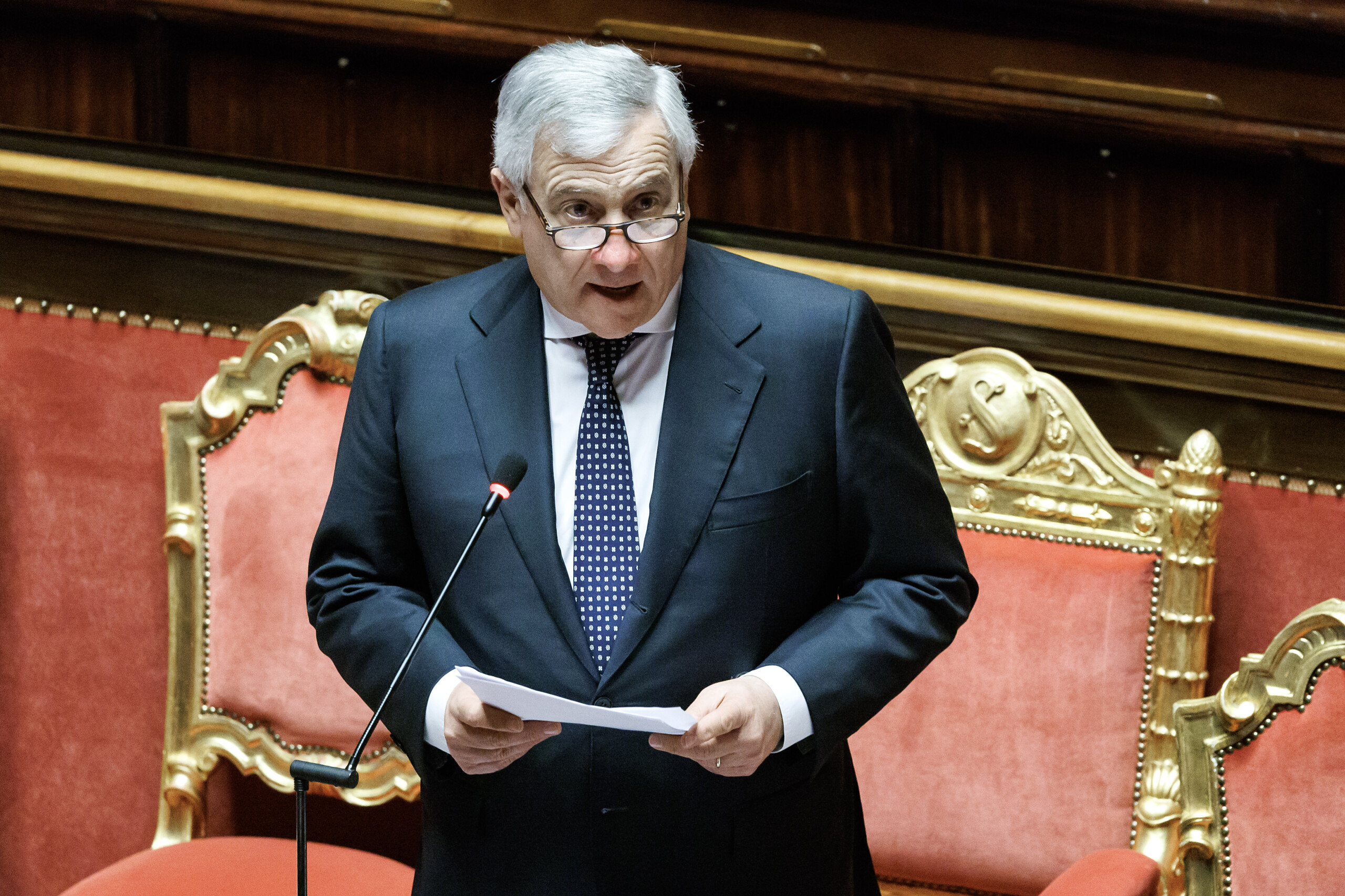 gaza tajani external support for the board of peace if the text changes we will discuss it scaled