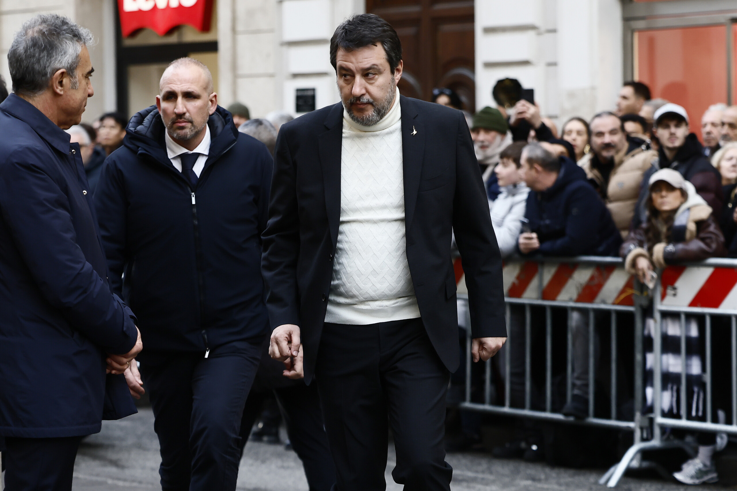 security salvini even more leeway for officers scaled