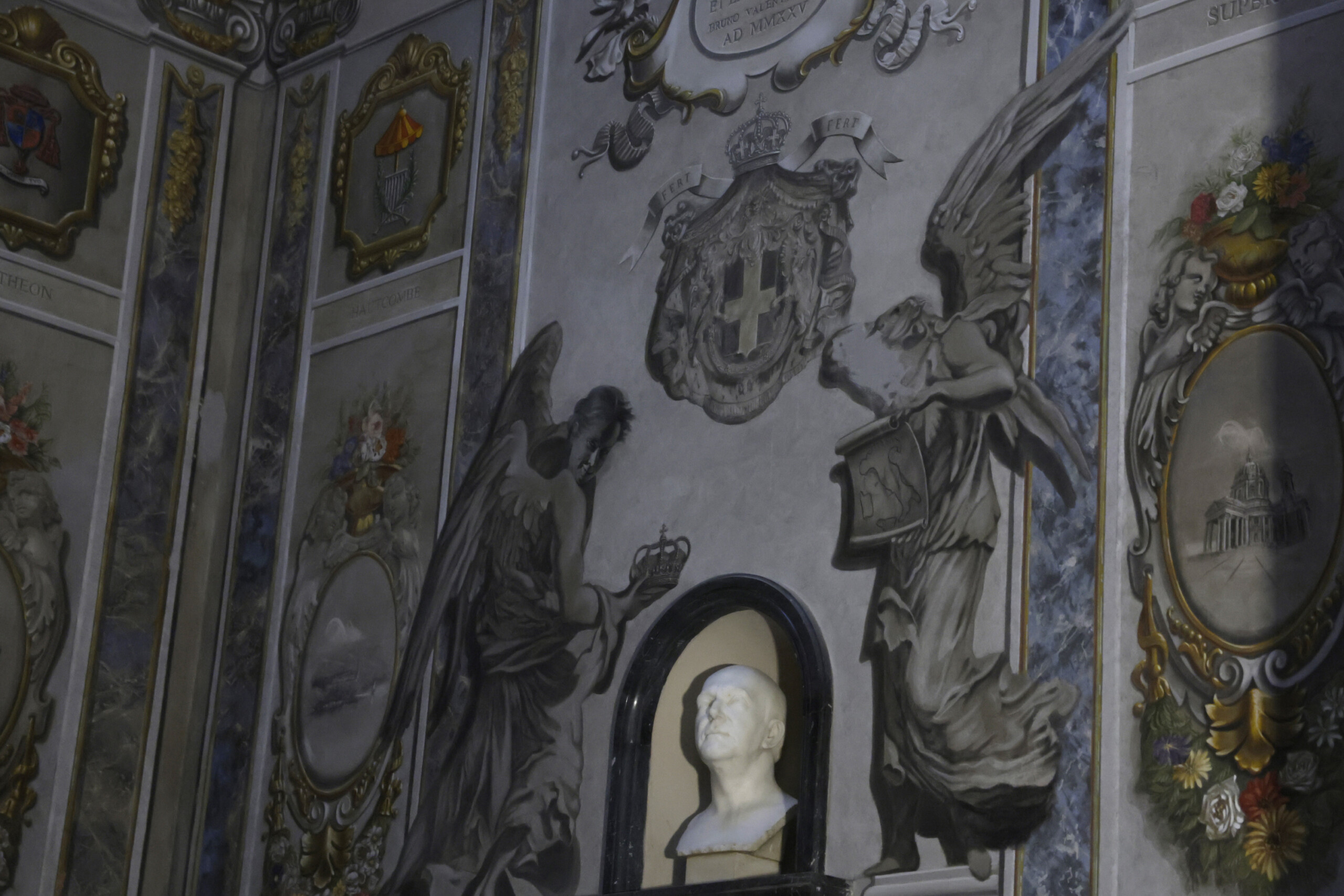 rome parish priest valentinetti has erased painting resembling meloni and will redo it scaled