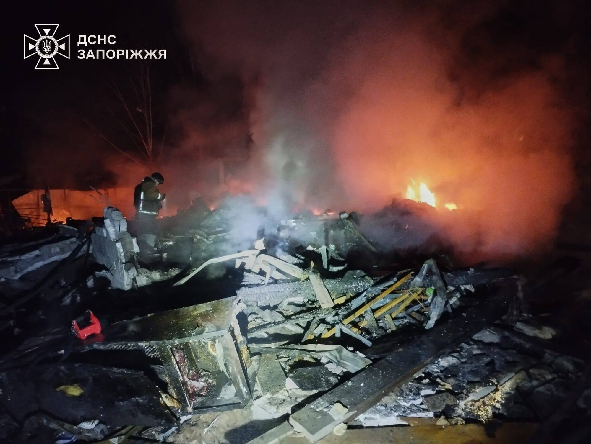 ukraine drone attack on zaporizhzhia two dead and one injured