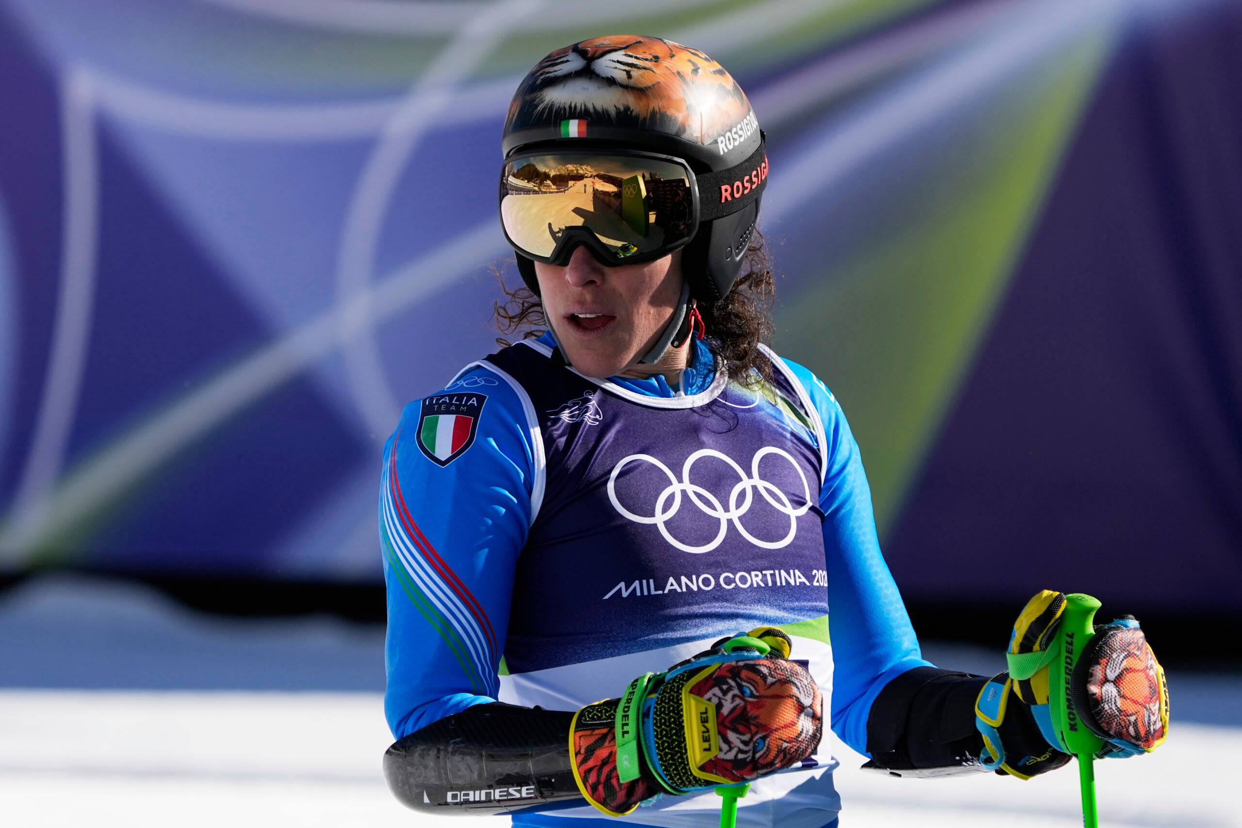 Milan-Cortina: Brignone leads first giant slalom run after the first 40, Goggia third 1 milan cortina brignone leads first giant slalom run after the first 40 goggia third scaled