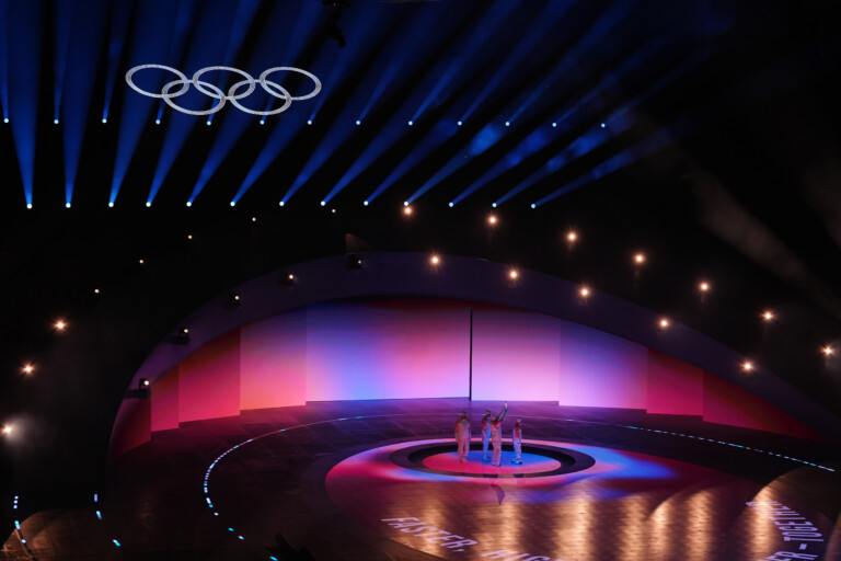 milano cortina closing ceremony pannofino lauro and compagnoni among the film protagonists