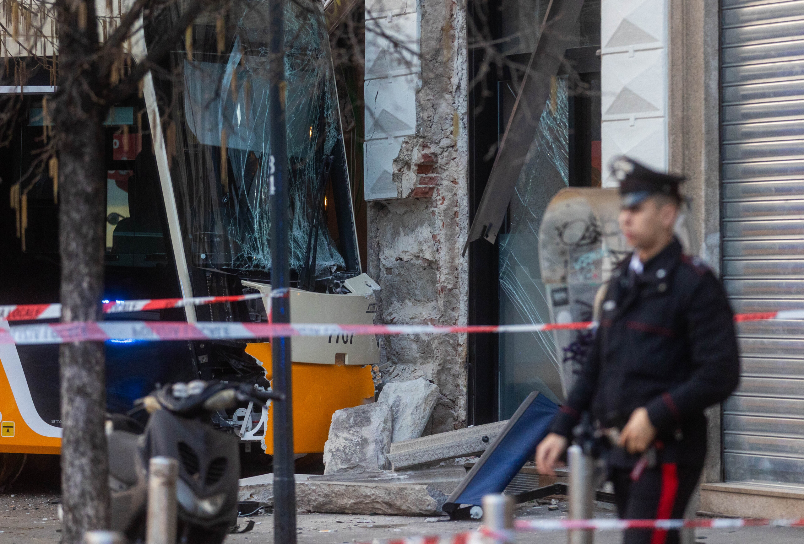 tram derails in milan victims mistaken for each other 56 year old man alive in hospital scaled