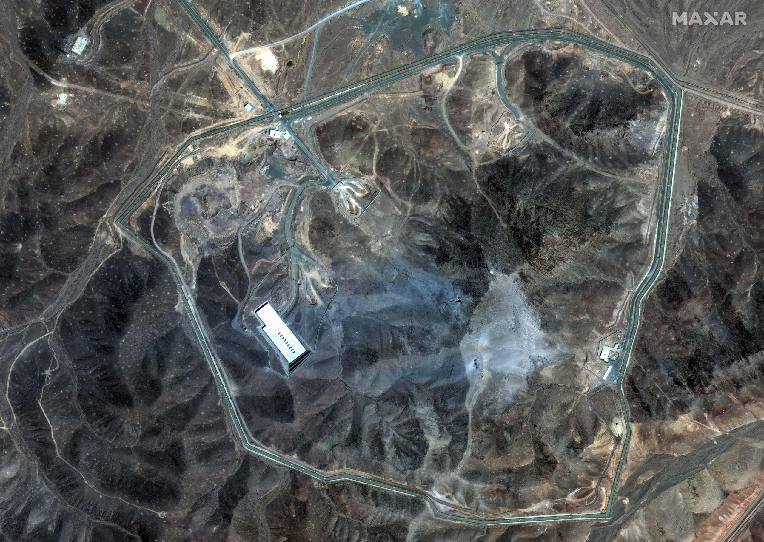 iran israeli army taleghan nuclear site hit scaled