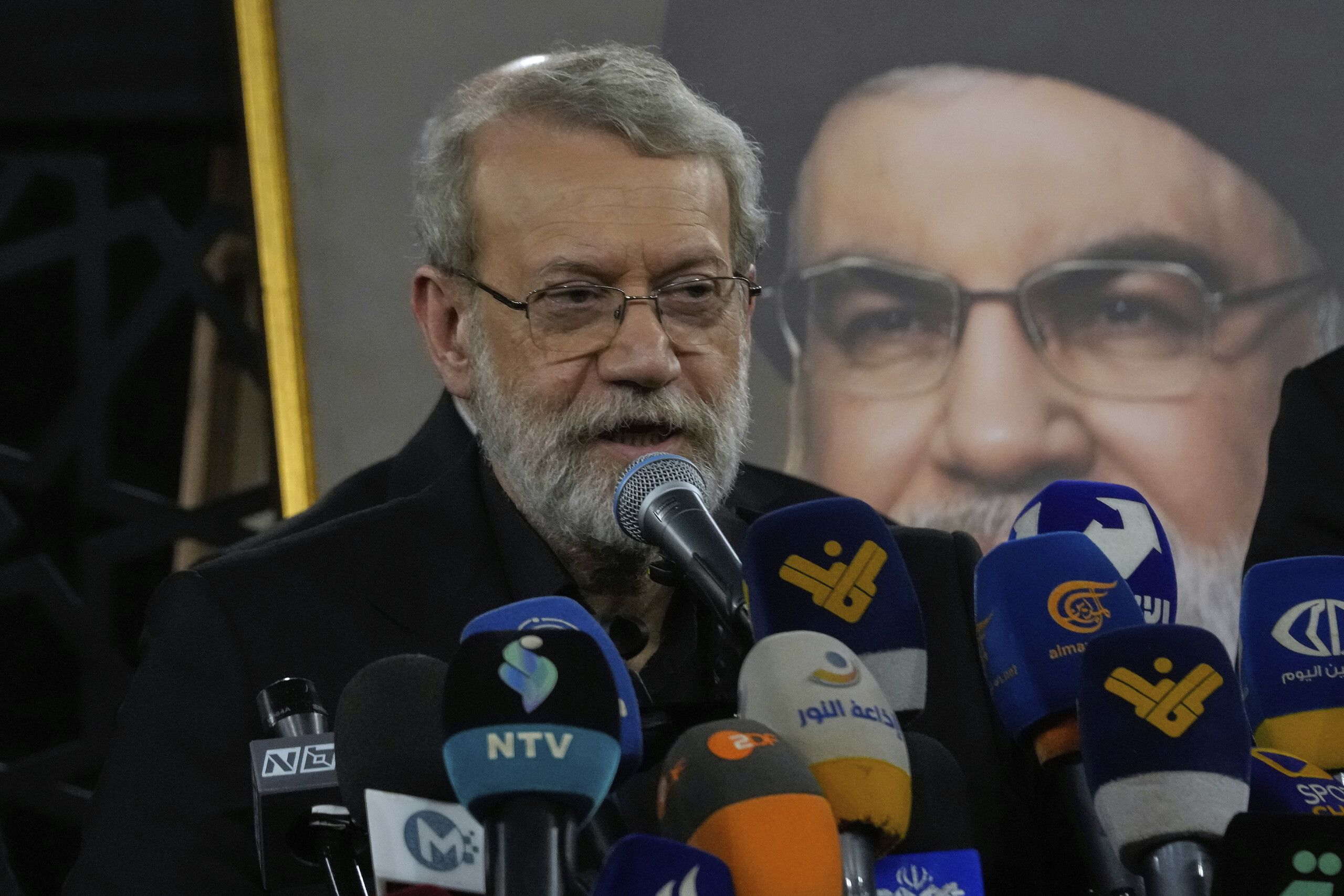 iran larijani attack on tehran square a sign of us desperation scaled