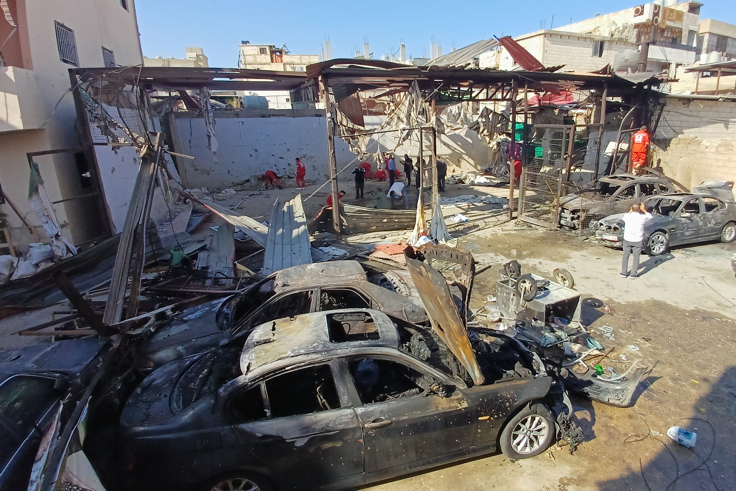 iran lebanese media reports 8 dead and 9 wounded in israeli raid on sidon scaled