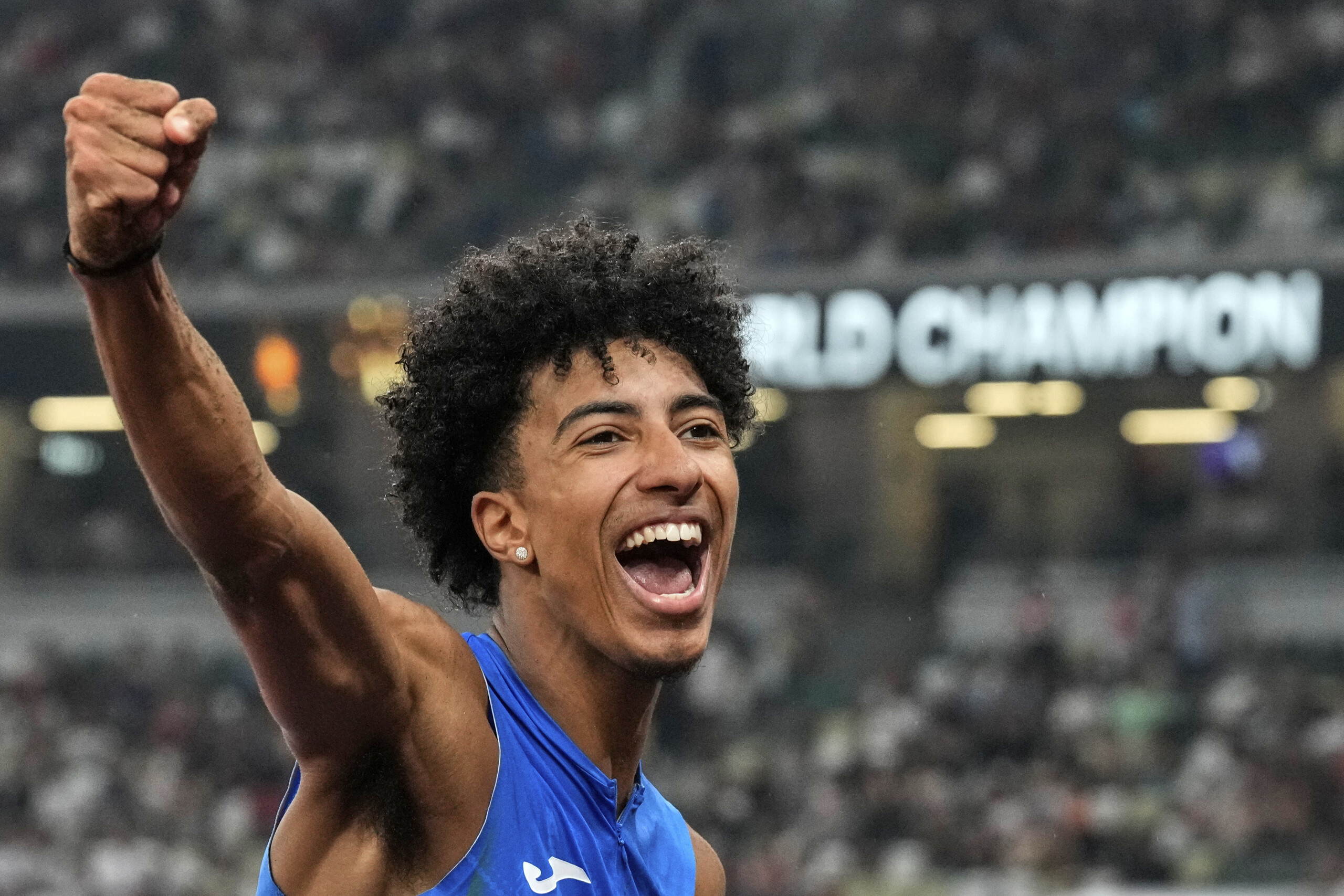 world indoor athletics championships furlani wins silver in the long jump scaled