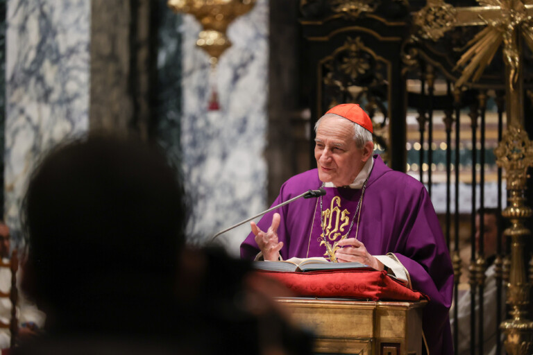 zuppi the church is free we do not form alliances with political forces