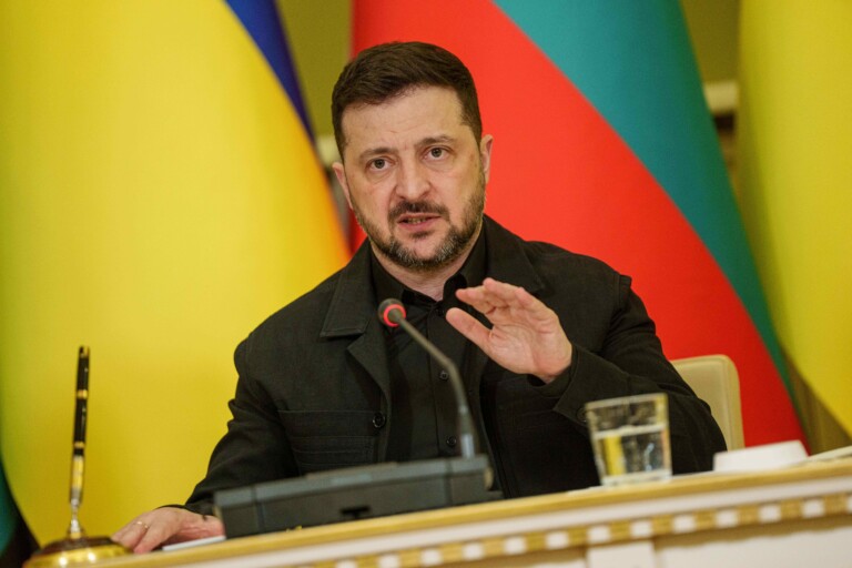 ukraine zelensky positive phone call with us envoys