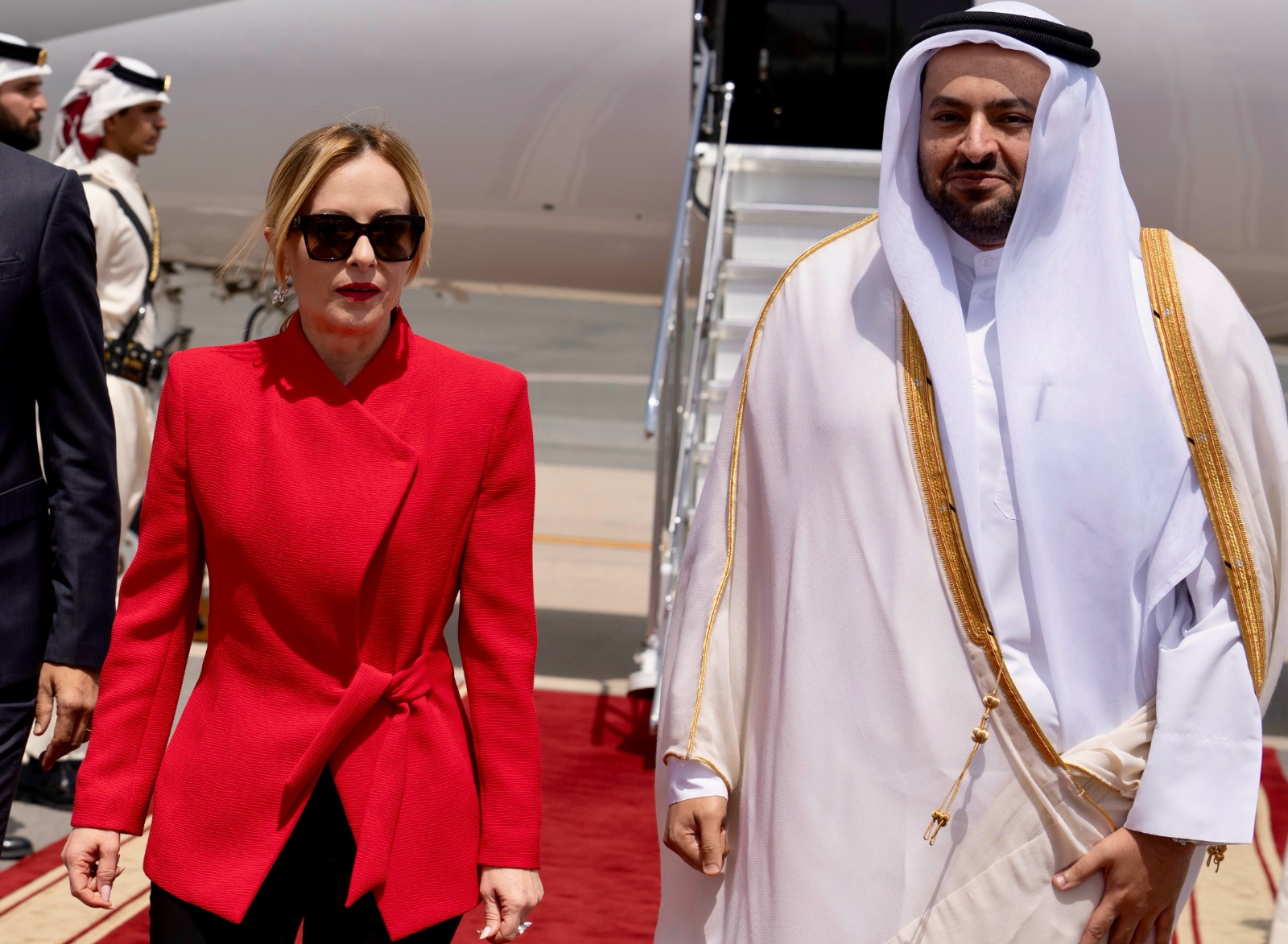 iran meloni meets qatari emir focus on diplomatic efforts to navigate out of crisis