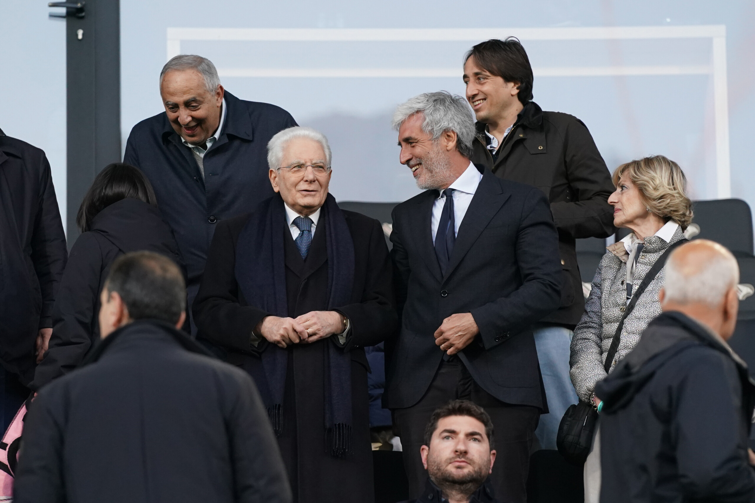 mattarella at the stadium for palermo v avellino scaled