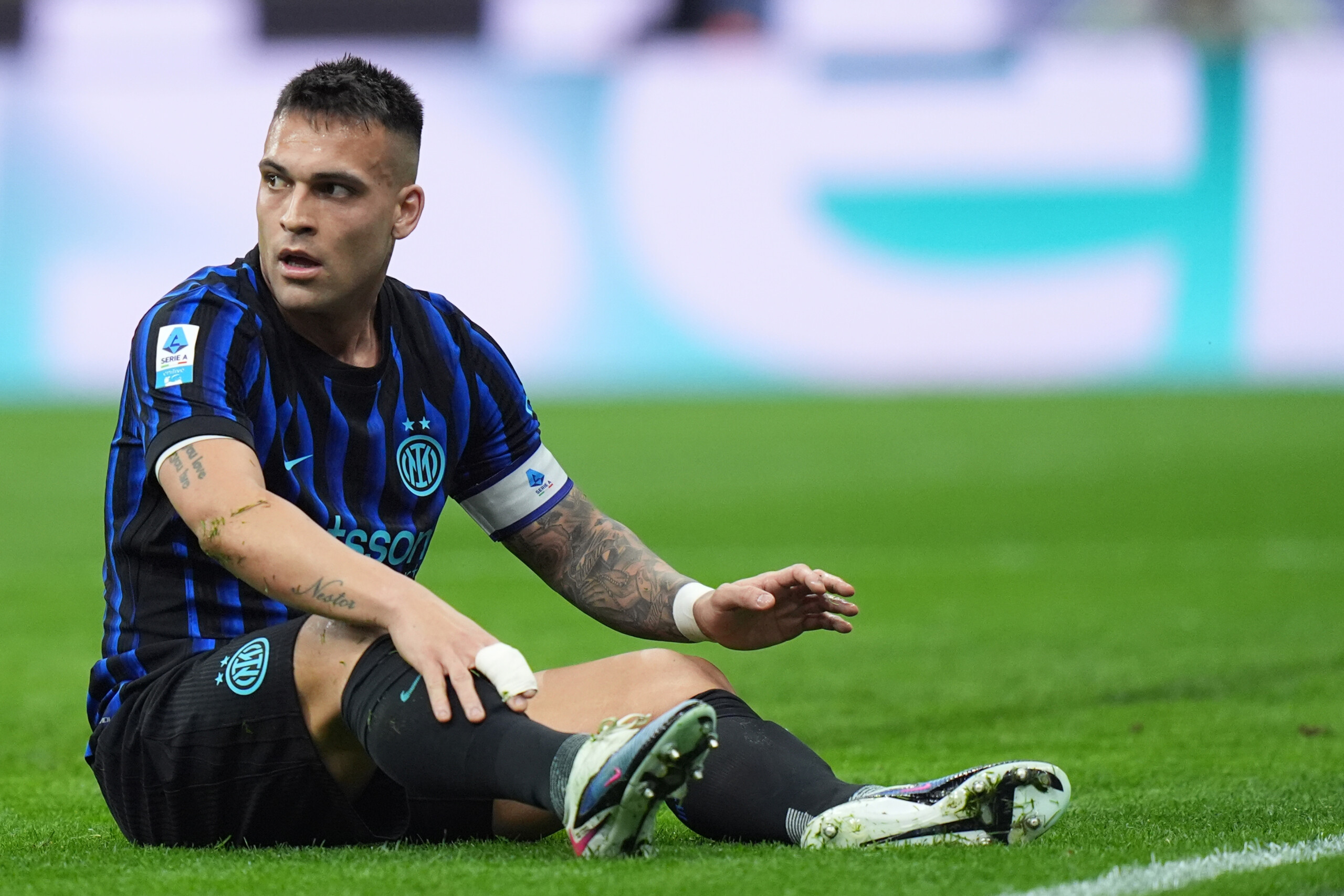 inter lautaro has a calf strain and will miss the como game scaled