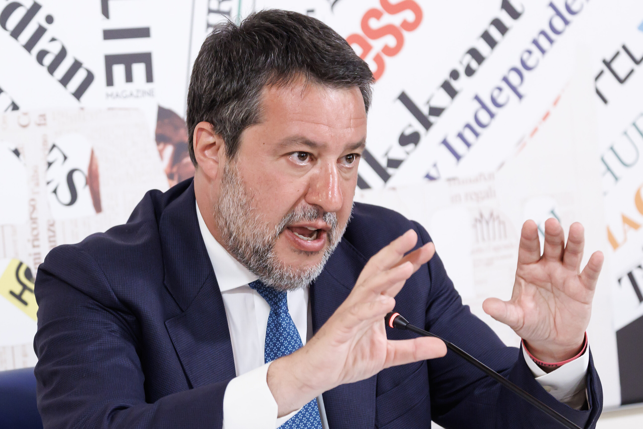 salvini full support for meloni over trumps attack scaled