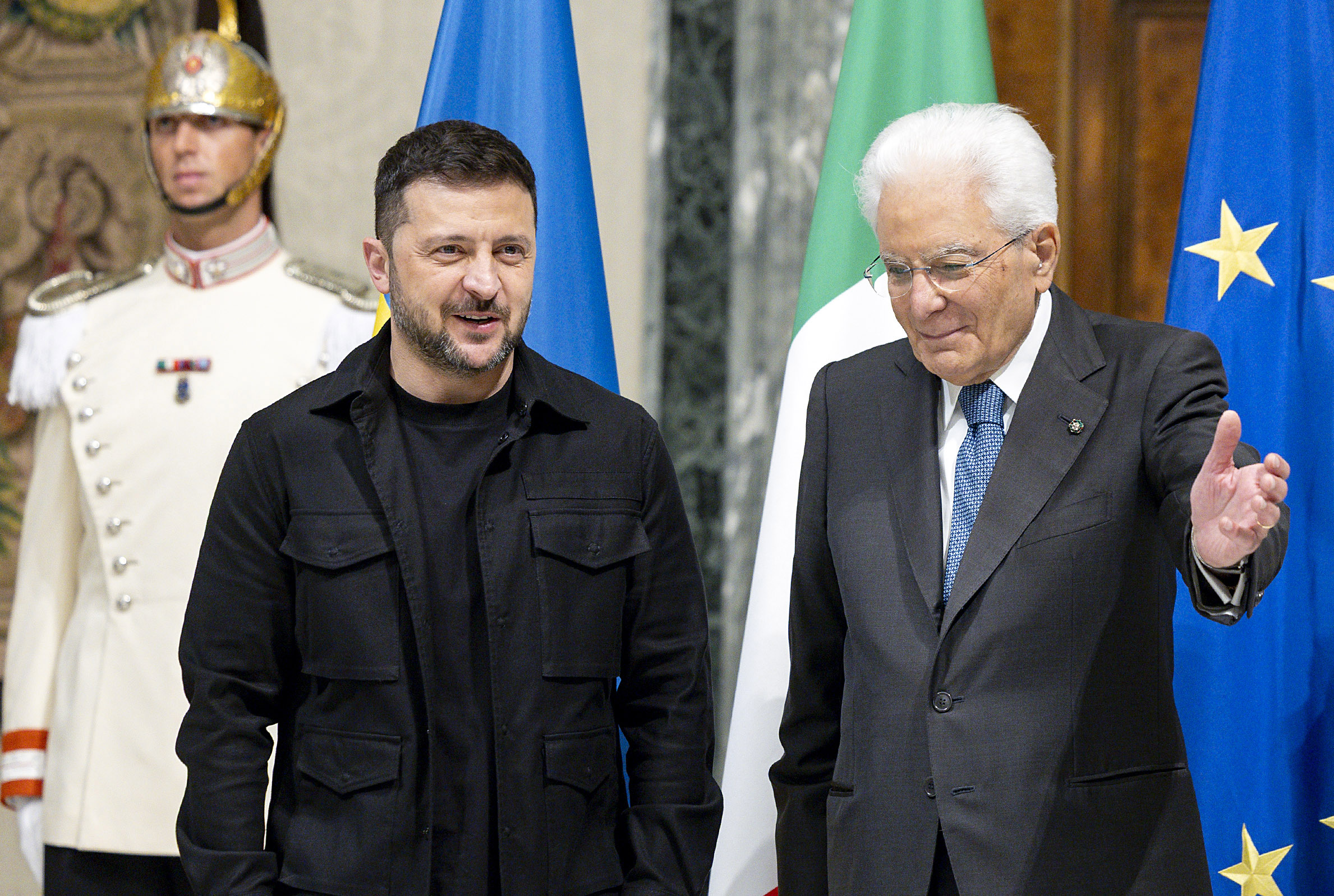 ukraine mattarella to zelensky italy stands with kyivs resilience and heroism