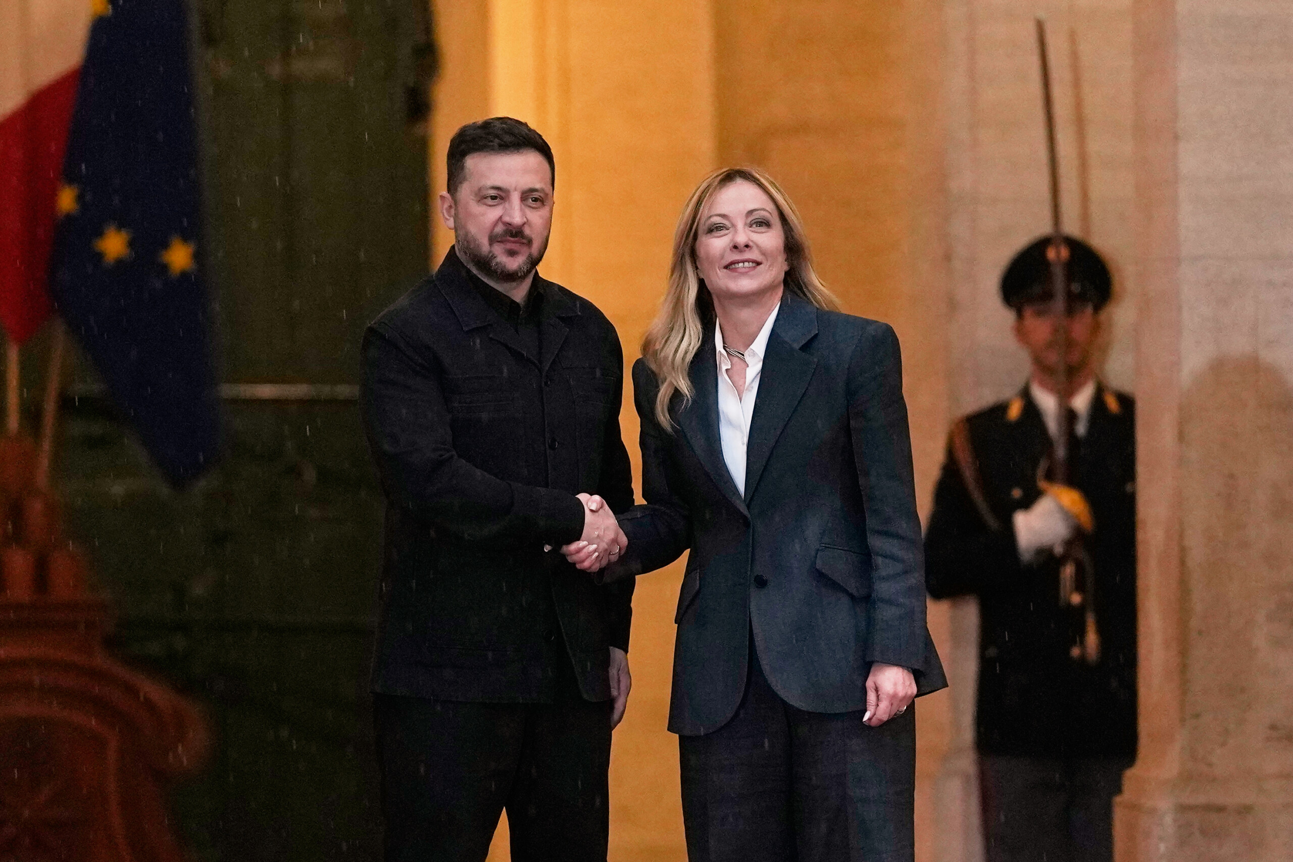 ukraine meloni with zelensky im aiming for next steps to end the war scaled