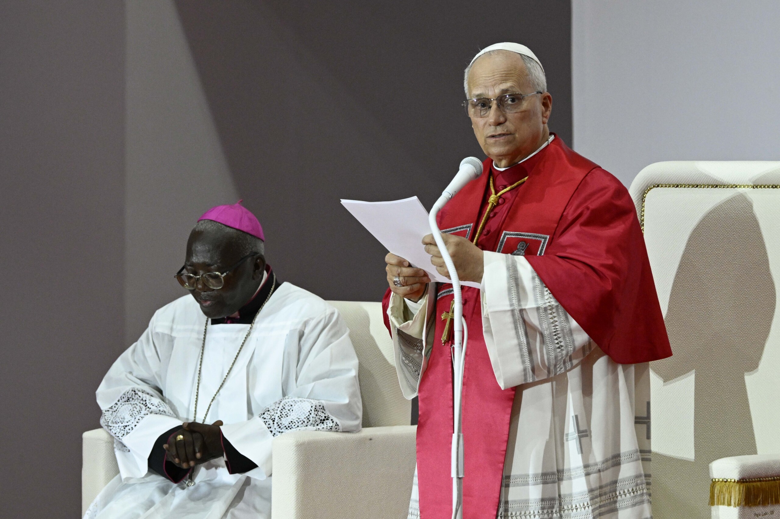 pope leo xiv many are exploited by the violent today what should be bread for all becomes the possession of the few scaled