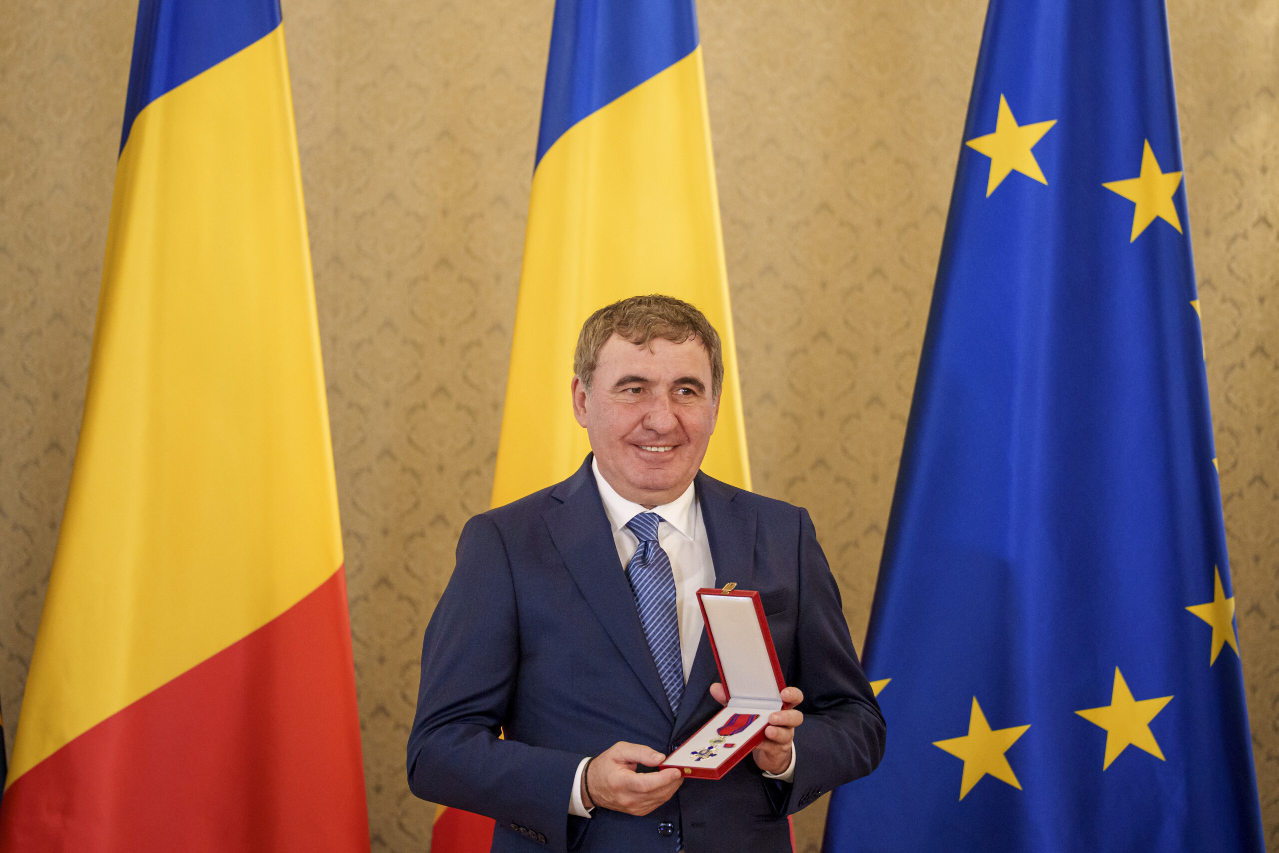 football romania appoint hagi as new manager following lucescus death scaled