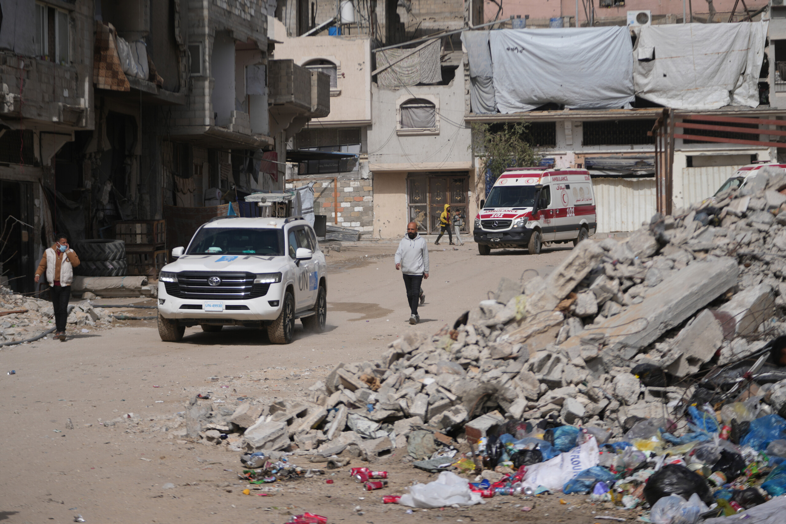 middle east gaza authorities report five deaths following israeli raids scaled