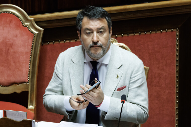 security minister salvini in the chamber today was a beautiful day satisfied with everything