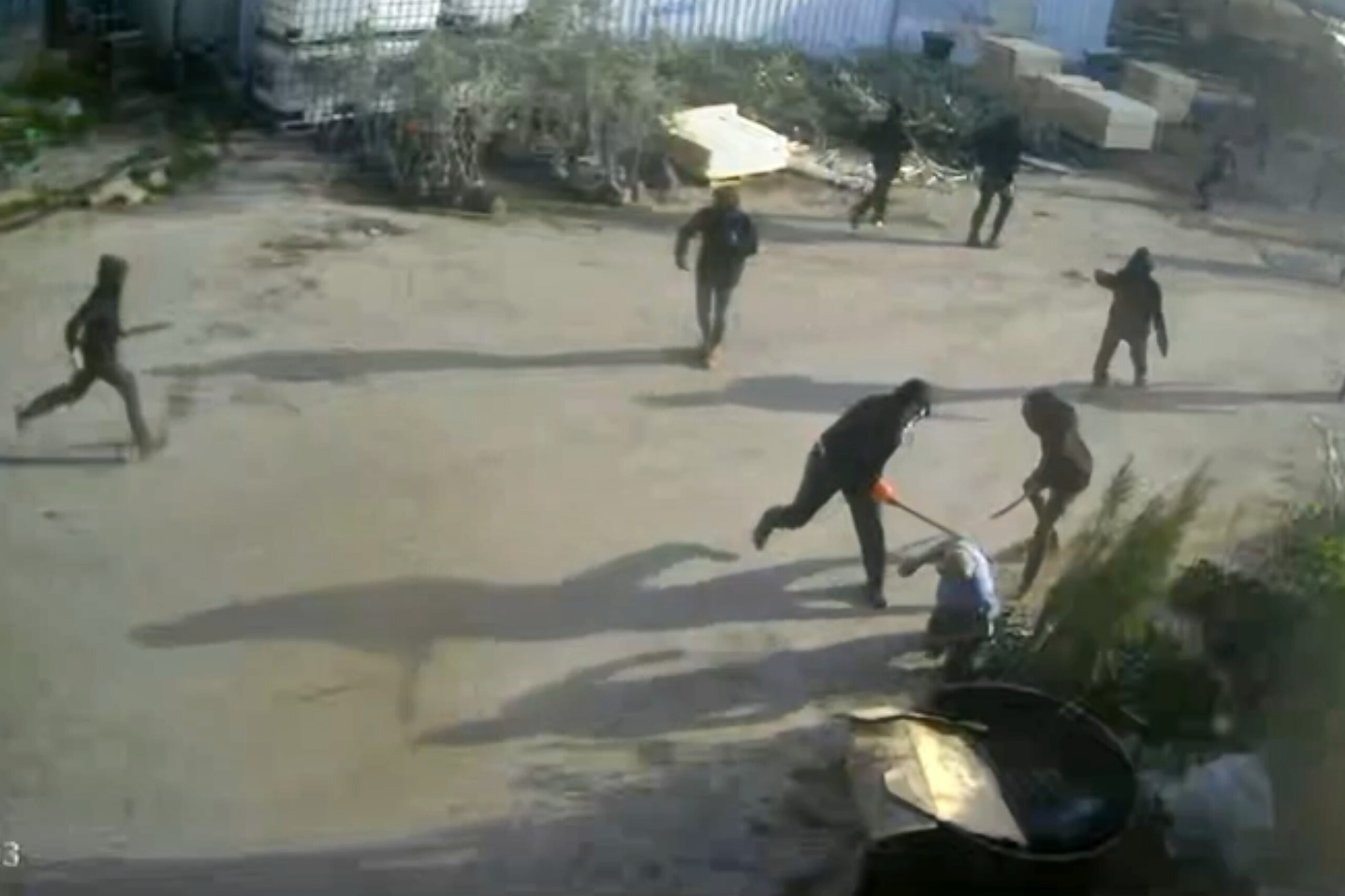 west bank settlers attack the village of jalud electricity cables set alight scaled
