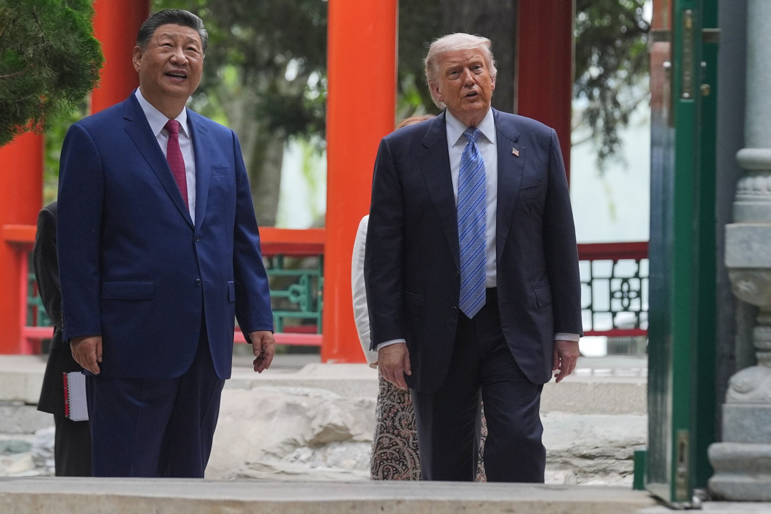 tariffs trump we didnt discuss it with xi scaled