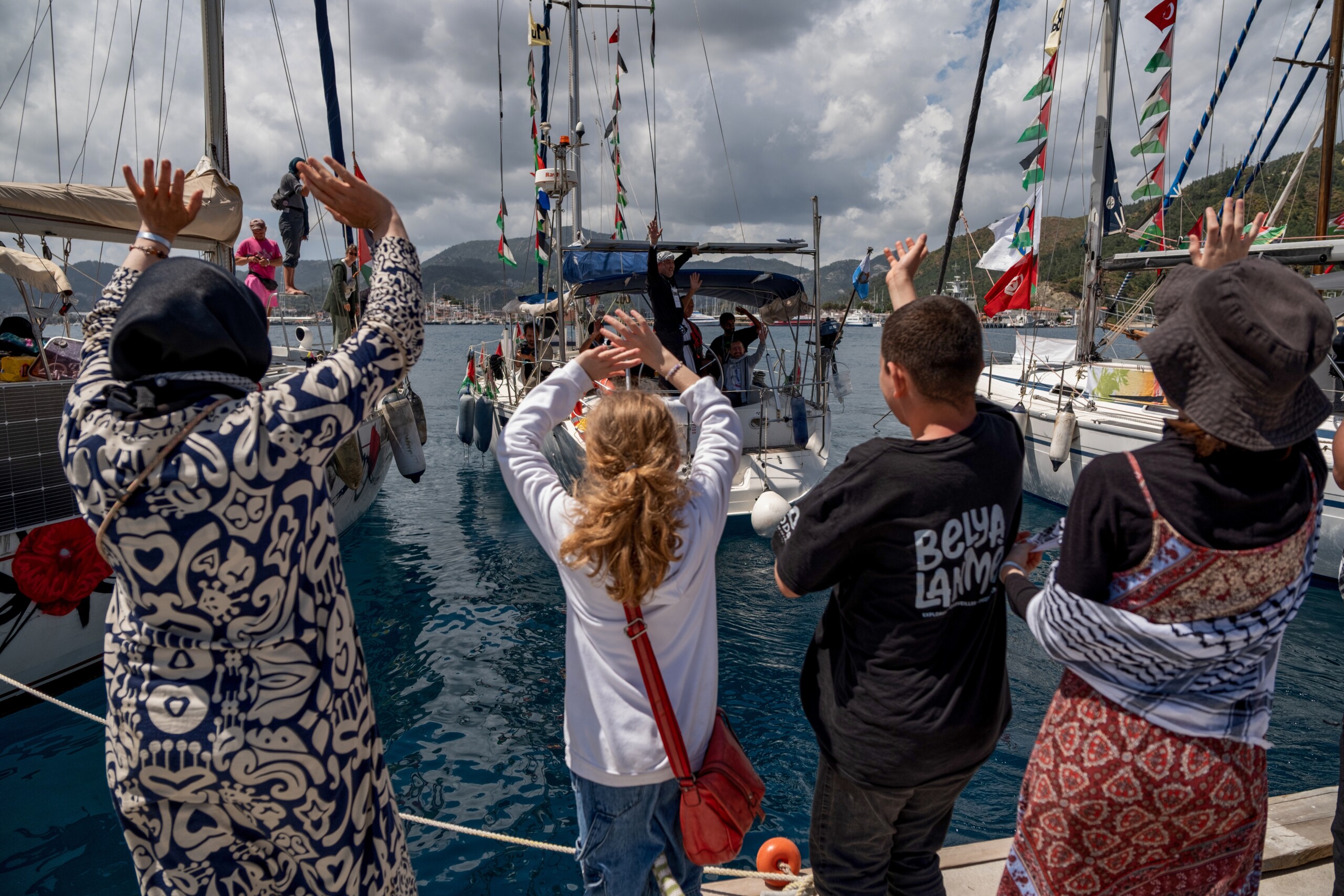 flotilla activists contact lost with a boat following israeli intervention scaled