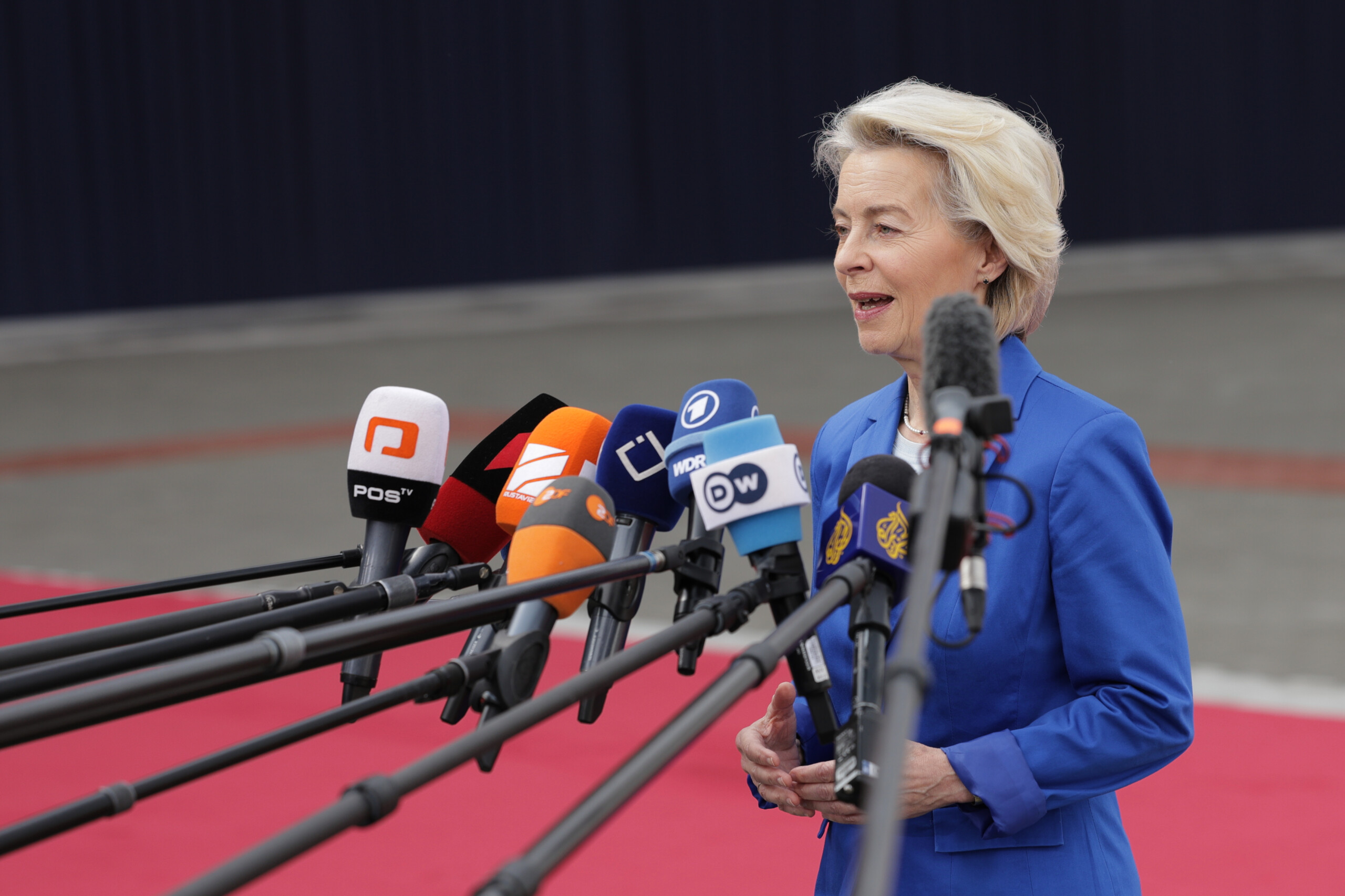 tariffs von der leyen says good understanding on the agreement with the us the eu is honouring its commitments scaled