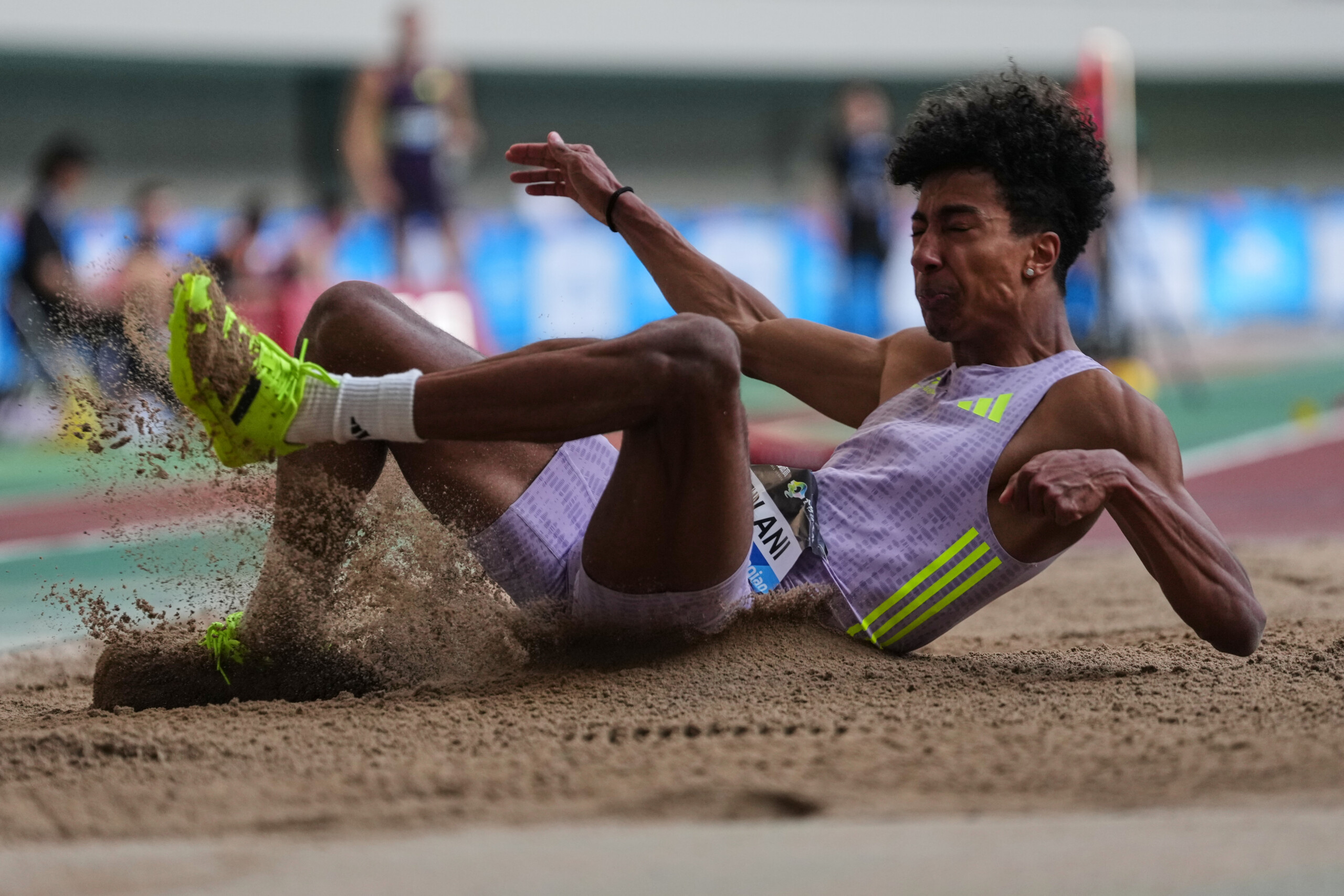 athletics furlani suffers injury in the diamond league scaled