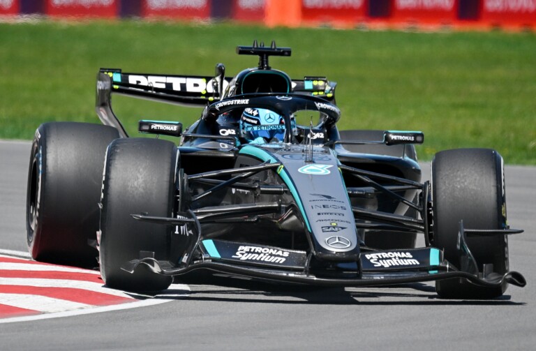 f1 canadian gp russell wins sprint ahead of norris