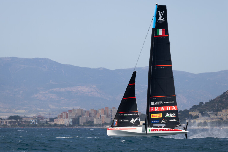 americas cup luna rossa beats new zealand in cagliari