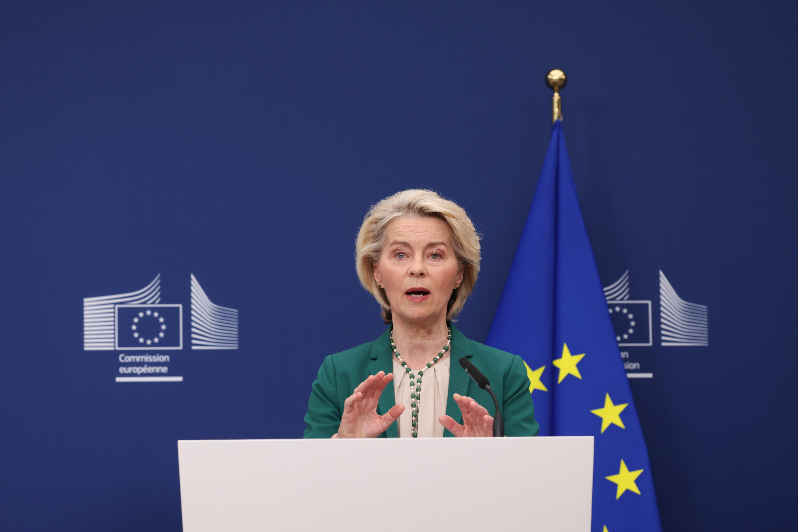 iran von der leyen good progress towards an agreement reopen the strait of hormuz scaled