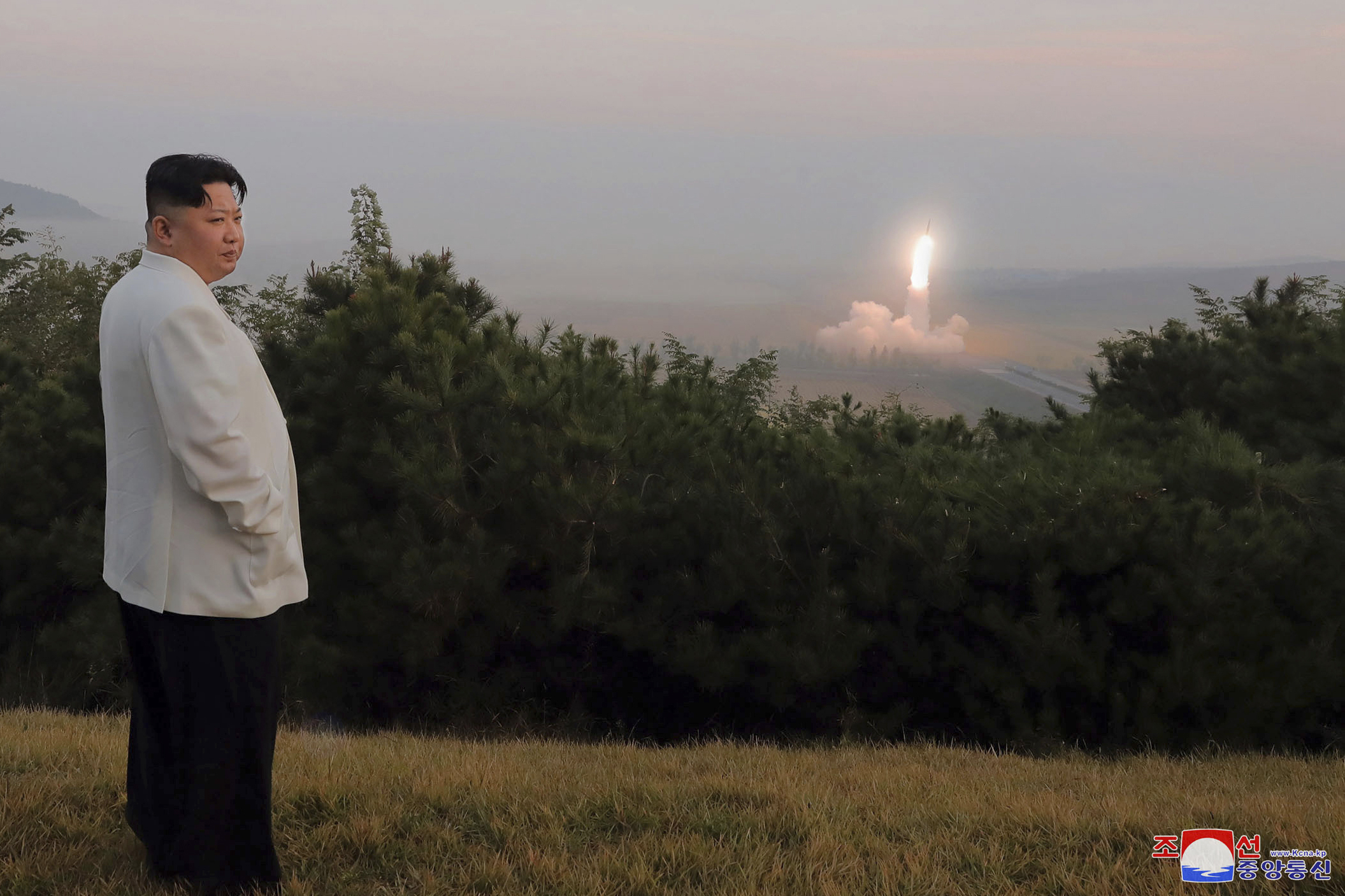 north korea pyongyang confirms missile test supervised by kim