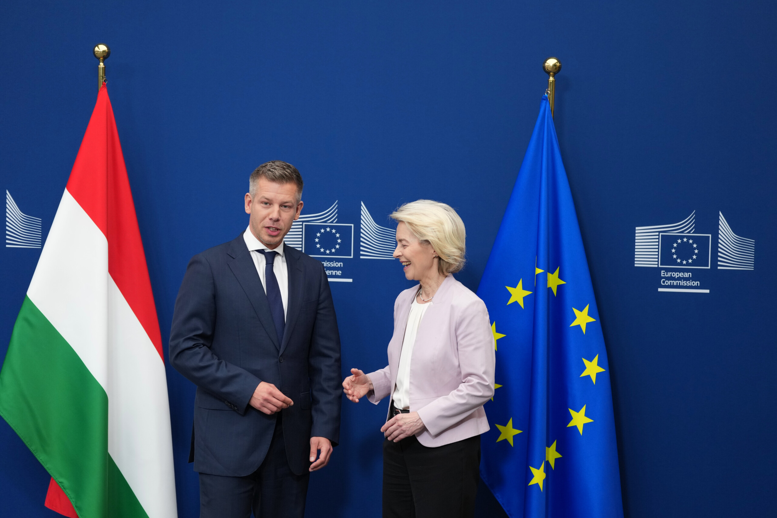hungary von der leyen announces agreement to release over e16 billion in eu funds scaled